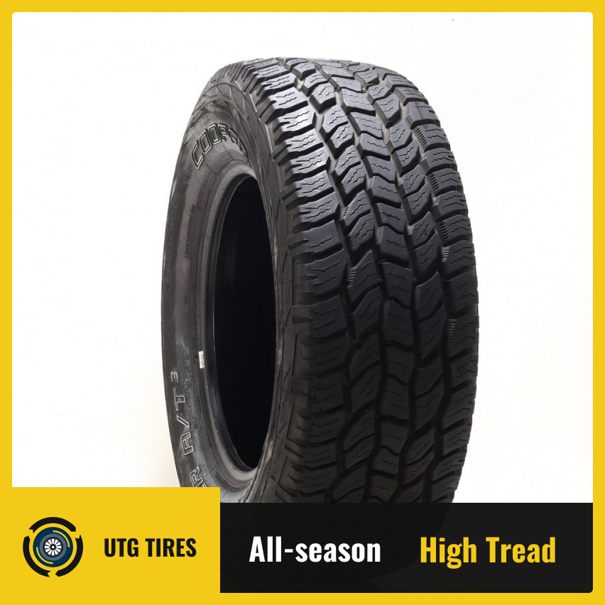 Used LT 285/65R18 Cooper Discoverer A/T3 125/122S – 14.5/32