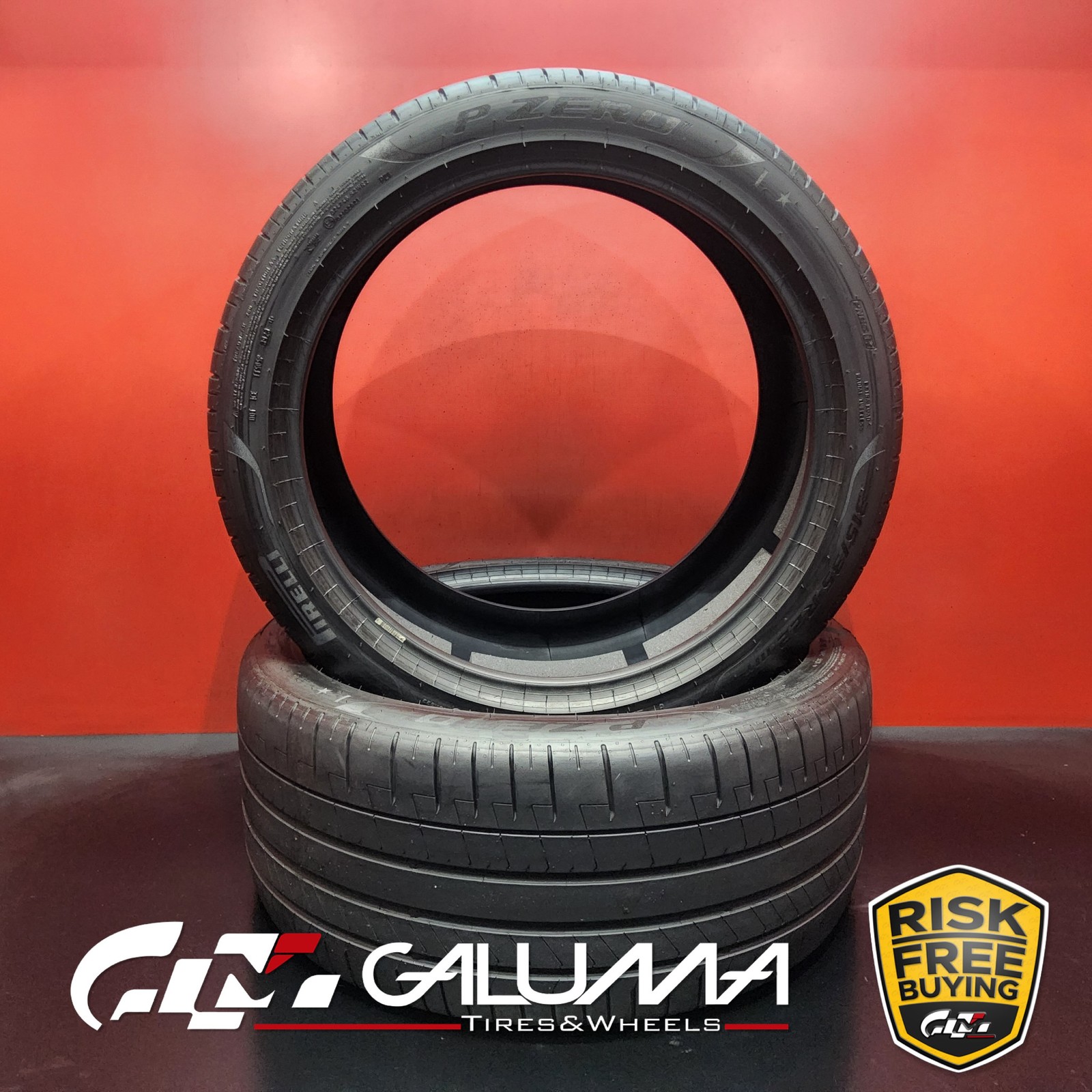 Set of 2 Tires Pirelli P-Zero (PZ4) PNCS XL 315/35R22 315/35/22 3153522 #92646