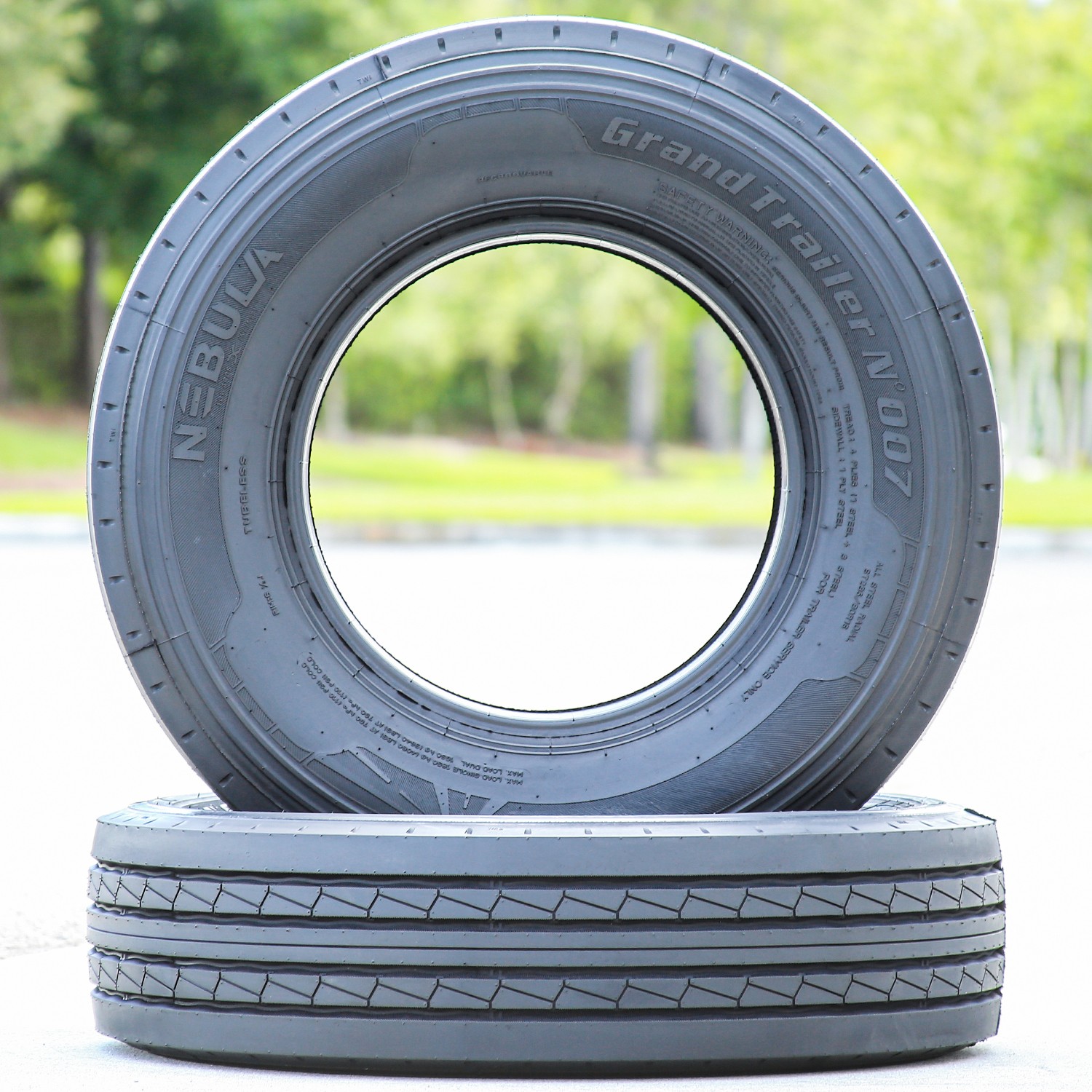 2 Tires Nebula Grand Trailer-N’ 007 All Steel ST 235/80R16 Load G 14 Ply Trailer