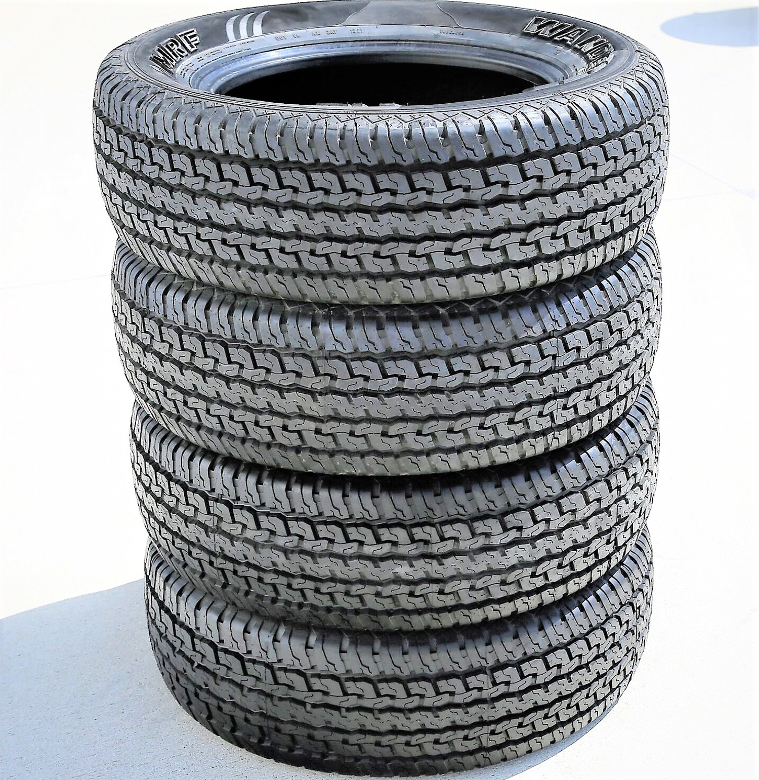 4 Tires MRF Wanderer A/T 255/65R18 111T (OWL) AT All Terrain