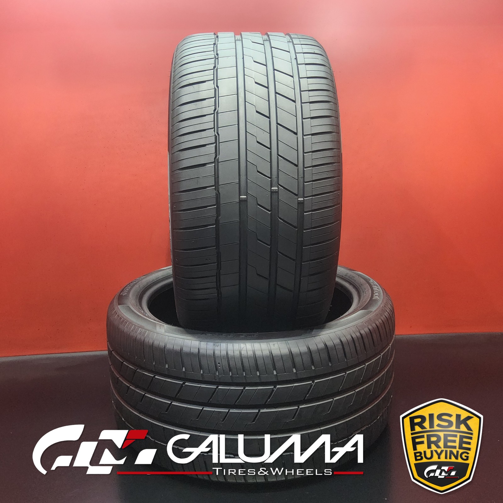 Set of 2 Tires LikeNEW Hankook Ventus S1 Evo3 SUV HRS ★ RunFlat 315/35R21 #96048