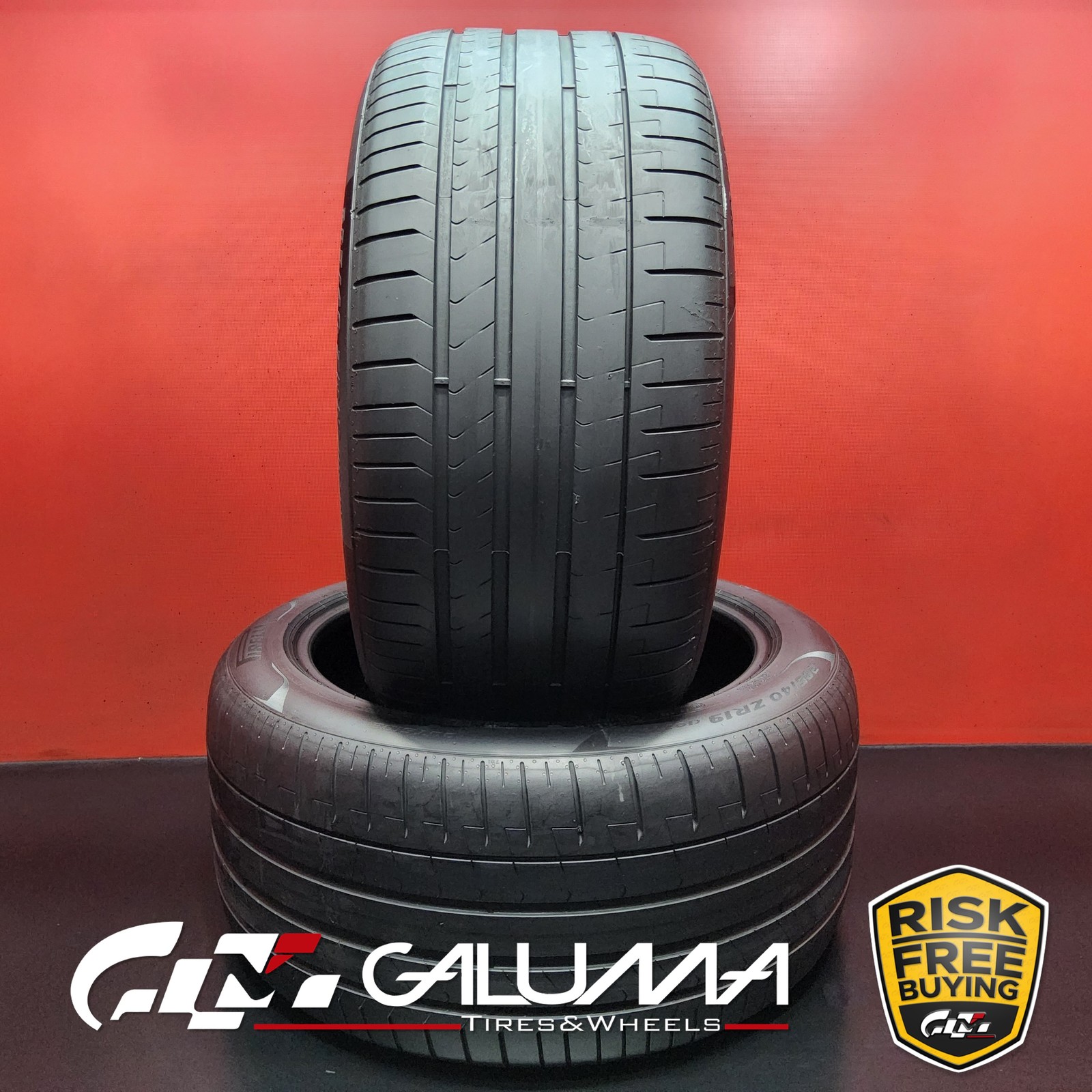 Set of 2 Tires Pirelli P-Zero (PZ4) MO1A XL 285/40ZR19 285/40/19 107Y #95366