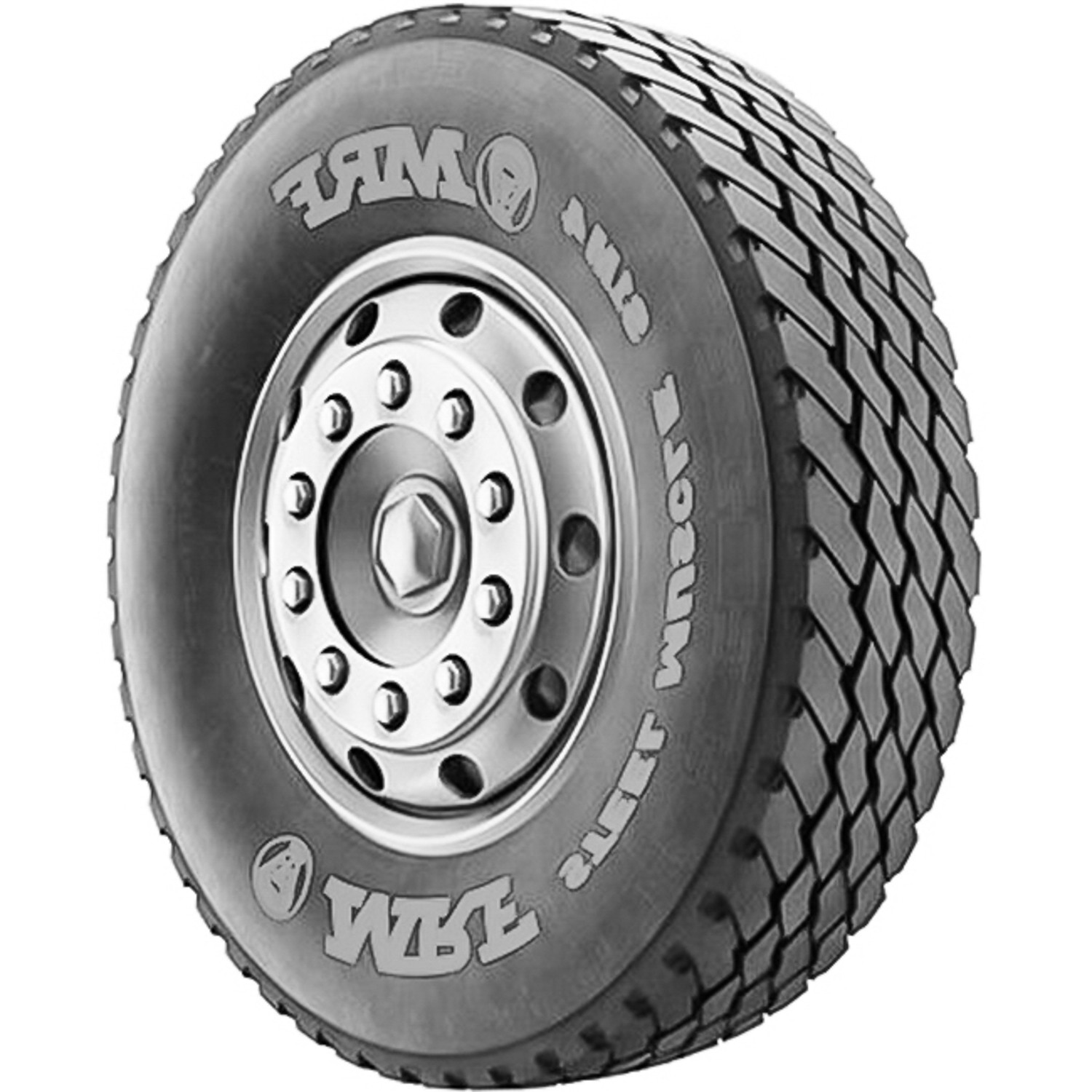 2 MRF Steel Muscle S1M4 8.25R20 H 16 Ply (TTF) All Position Commercial Tires