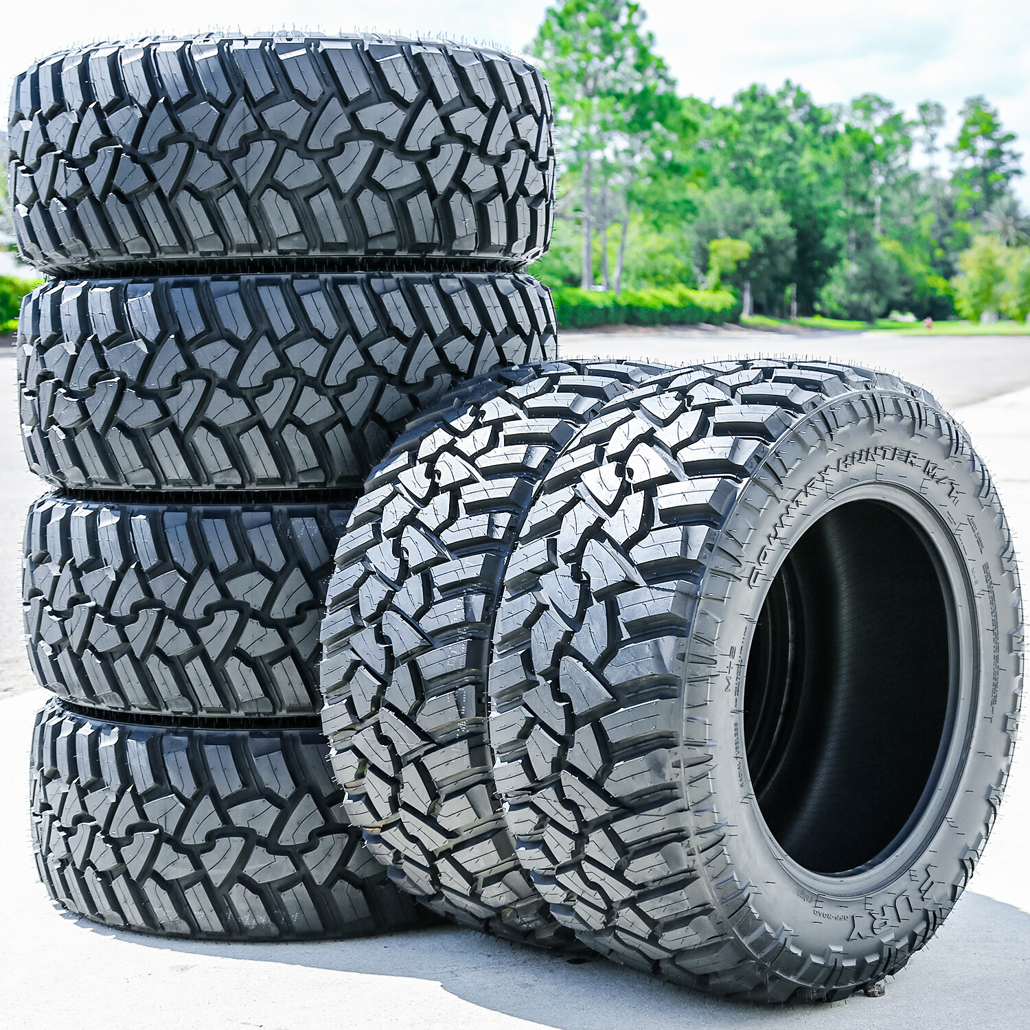 4 Tires Fury Country Hunter M/T 2 LT 35X14.50R24 Load F 12 Ply MT Mud