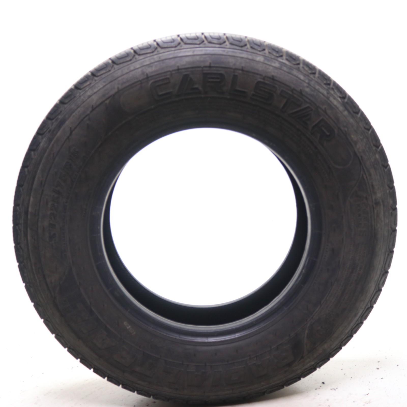 Used ST 225/75R15 Carlstar Radial Trail HD – N/A – 7/32 No Repairs