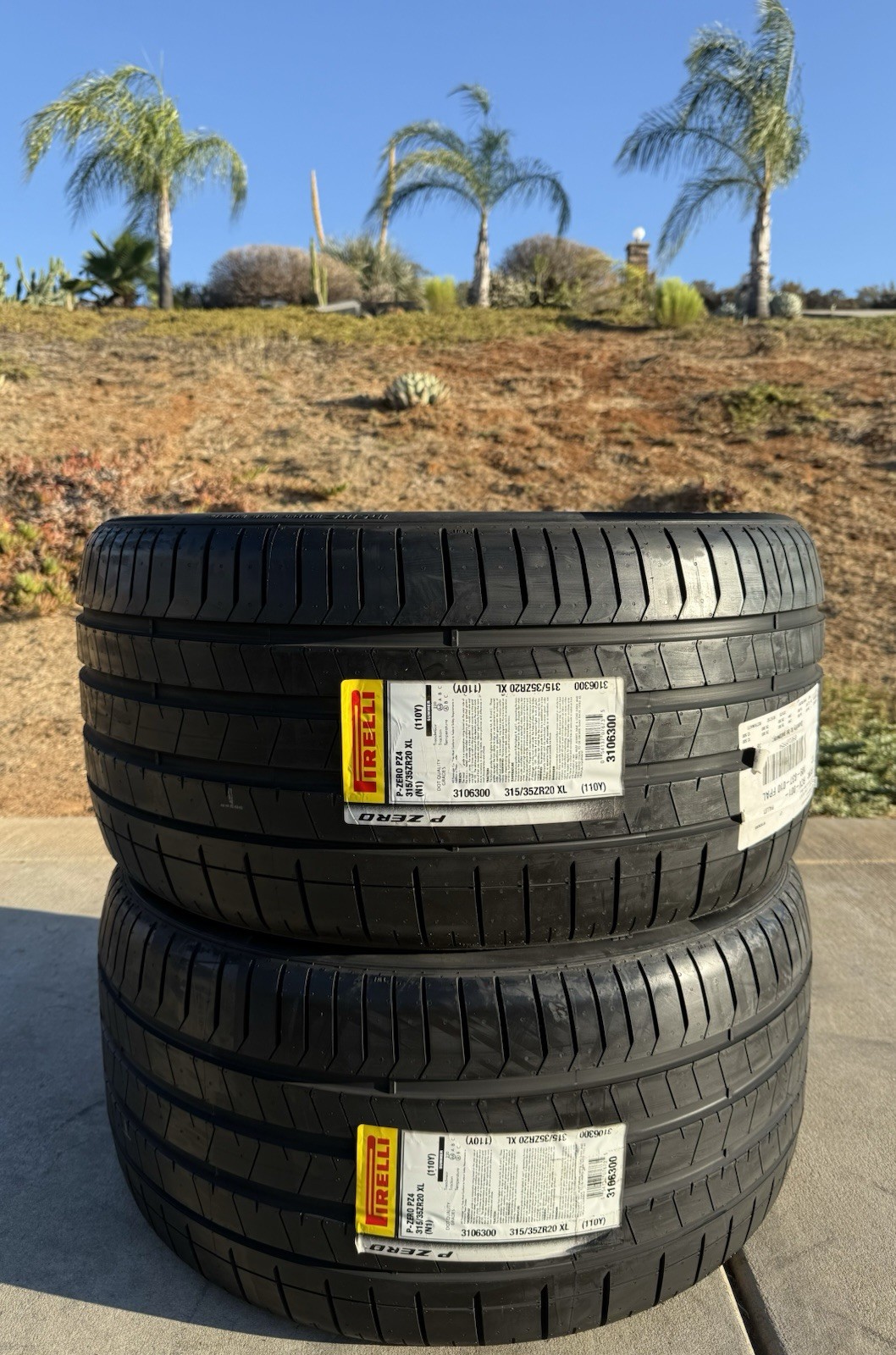 TWO BRAND NEW 315/35ZR20 (110Y) Pirelli P Zero PZ4 N1 Spec Porsche Tires 3153520