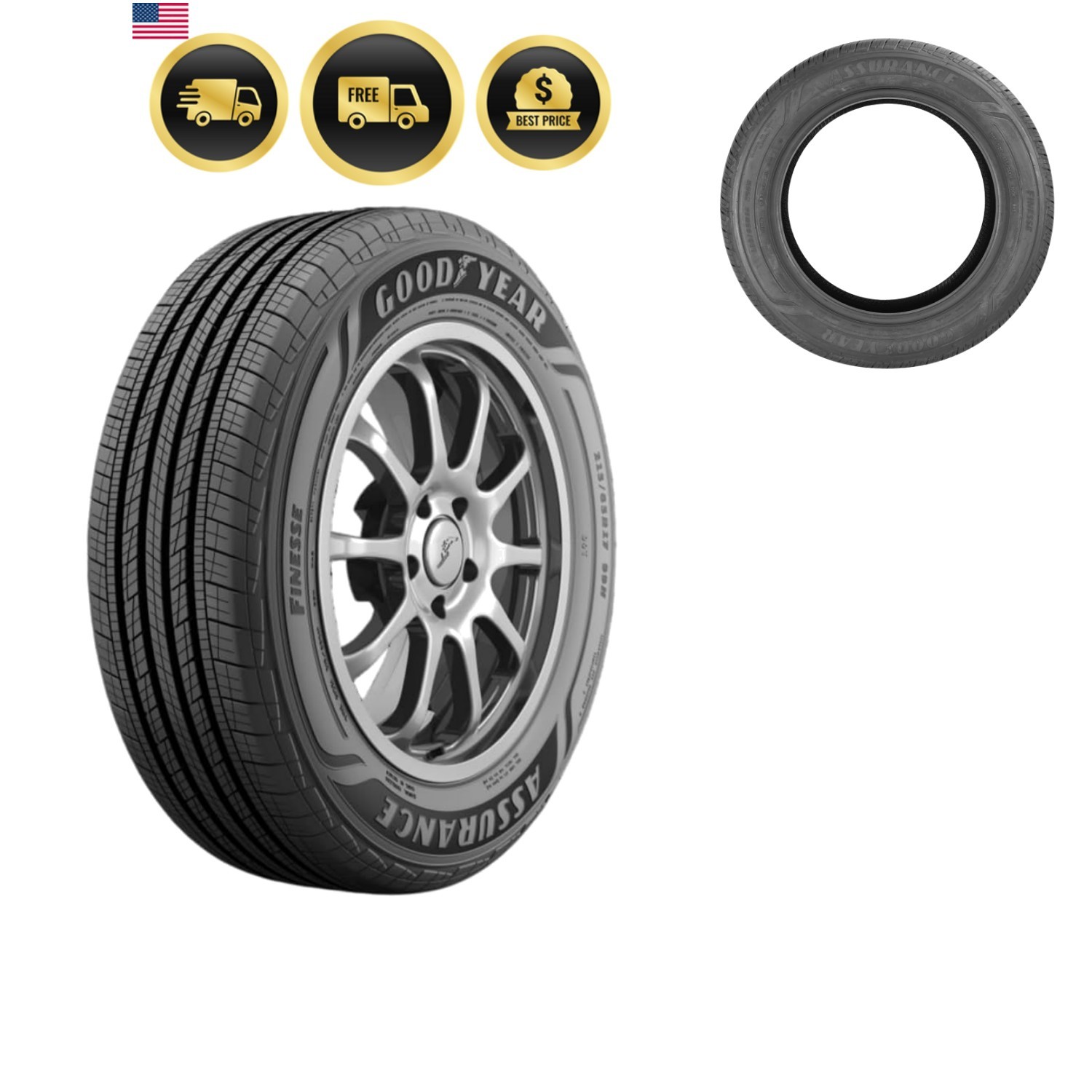 Assurance Finesse All-Season 225/65R17 SL 102 H Tire