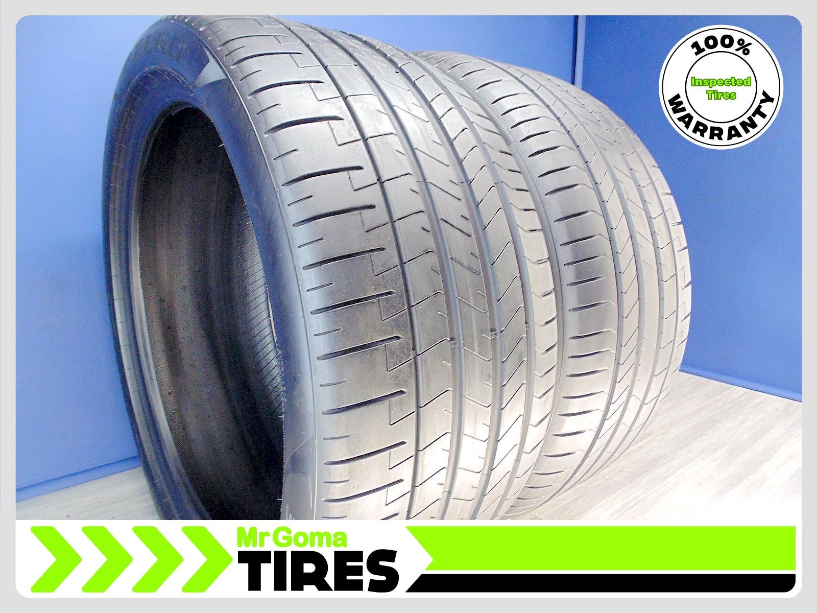 2 PIRELLI P ZERO PZ4 KS RFT RSC XL 315/35R22 USED TIRES 7.9/32 TREAD 3153522