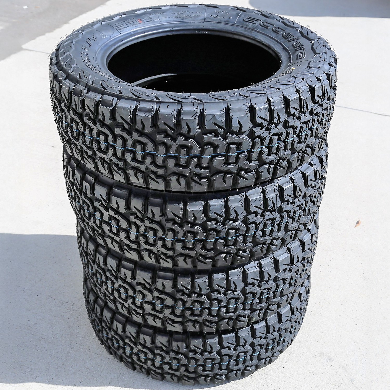 4 Tires Accelera Omikron C/T LT 225/70R16 102/99Q C 6 Ply AT A/T All Terrain