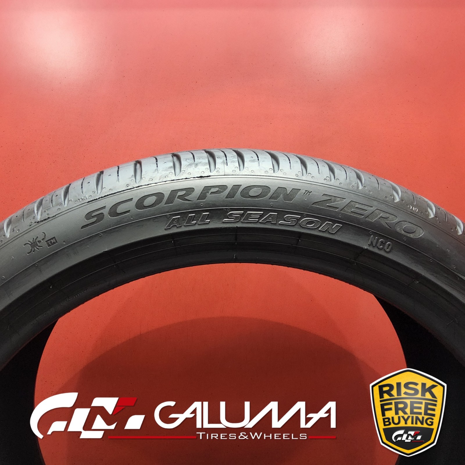 Set of 2 Tires LikeNEW Pirelli Scorpion Zero All season NC0 XL 315/35R22 #91198