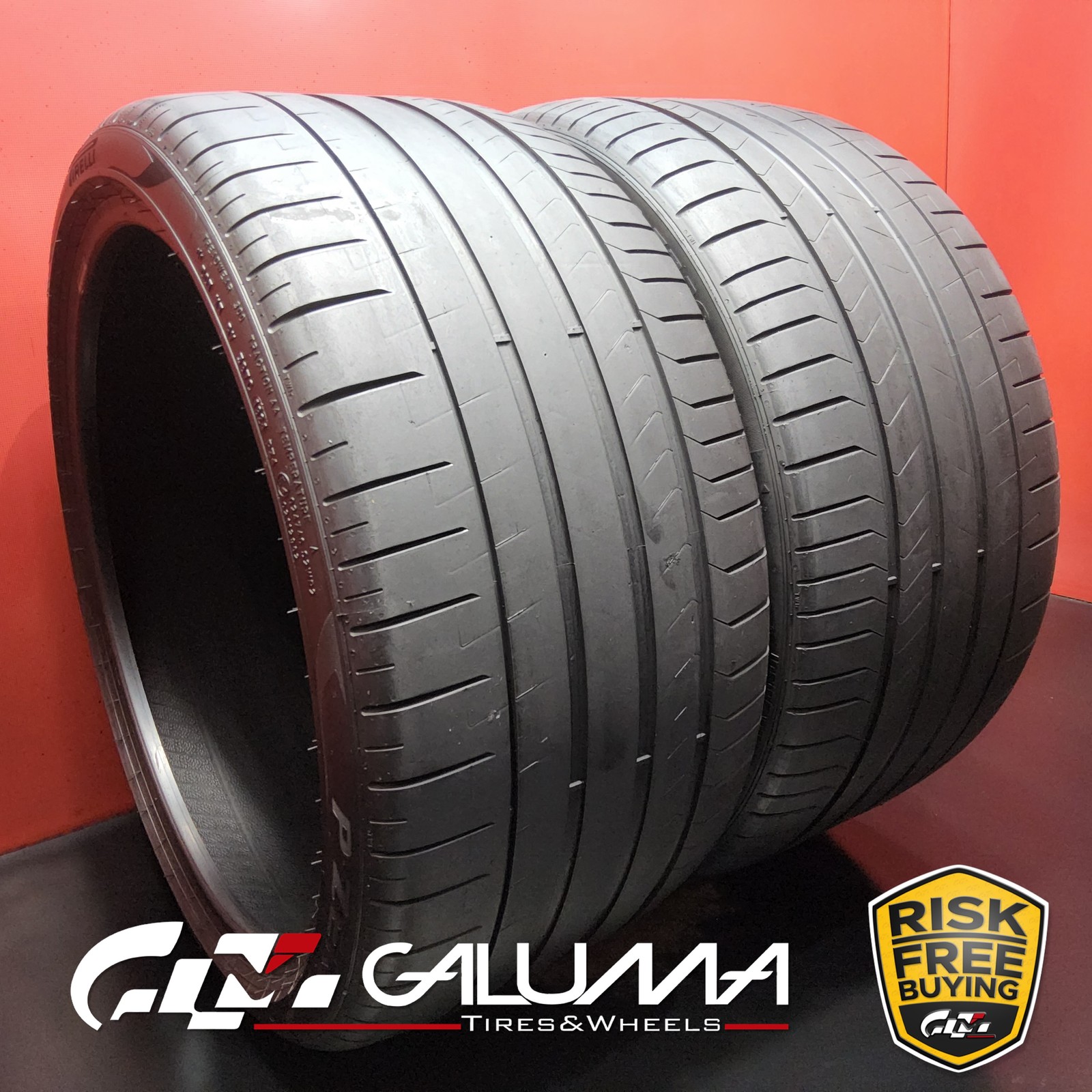 Set of 2 Tires Pirelli P-Zero (PZ4) ★ XL 285/30ZR20 285/30/20 2853020 99Y #95491