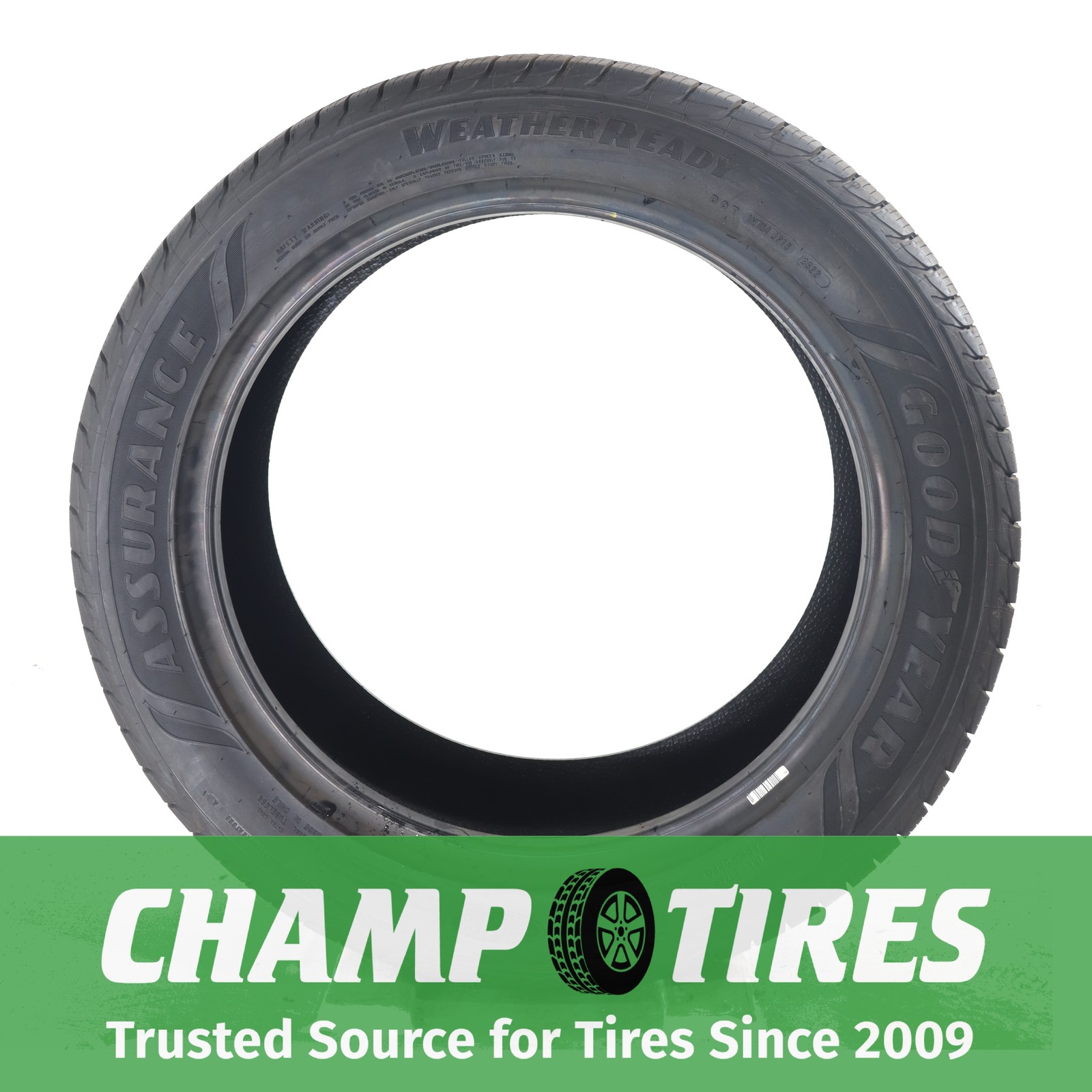 Set Of 4 P255/50R20 Goodyear NEW ASSURANCE WEATHER READY 109 V New 11/32nds