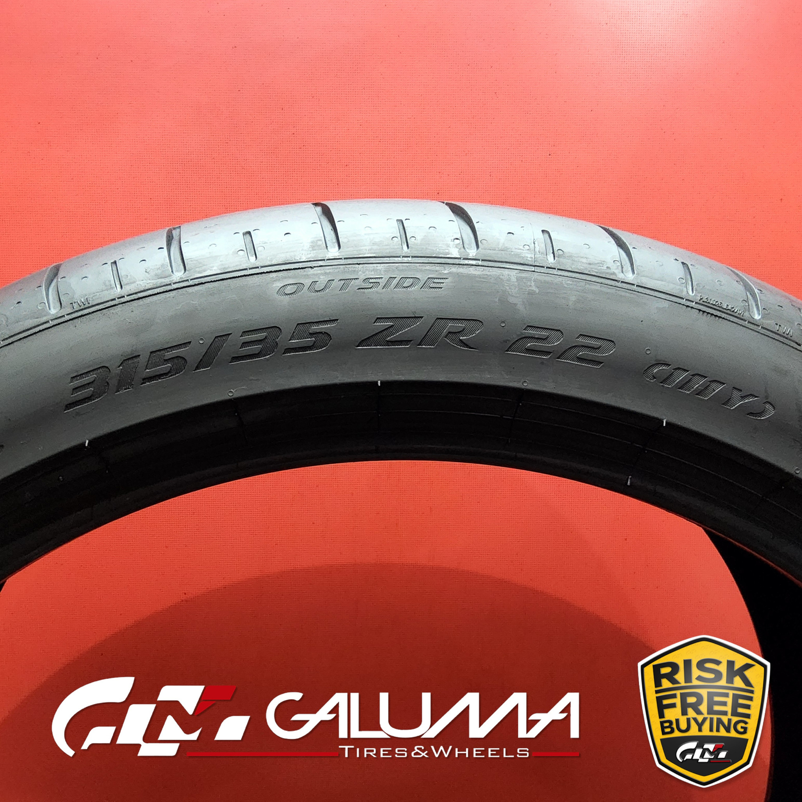 1 (One) Tire Pirelli P Zero CORSA PZC4 ZR22 315/35/22 3153522 XL No Patch #87068