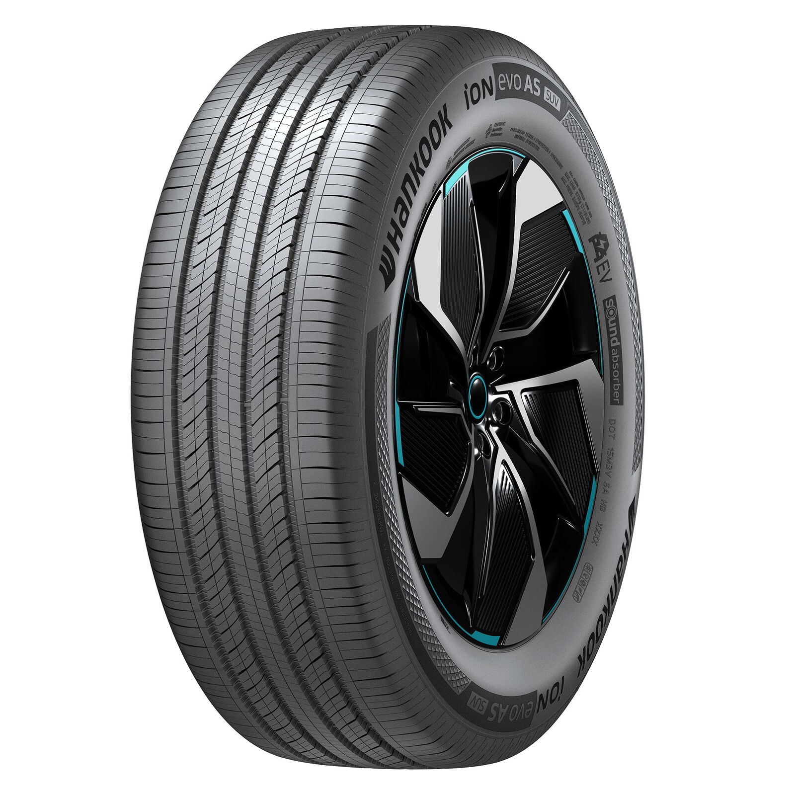 1 NEW 215/50R17 Hankook Ion Evo AS SUV IH01A 95V (Foam) Tire 215 50 R17
