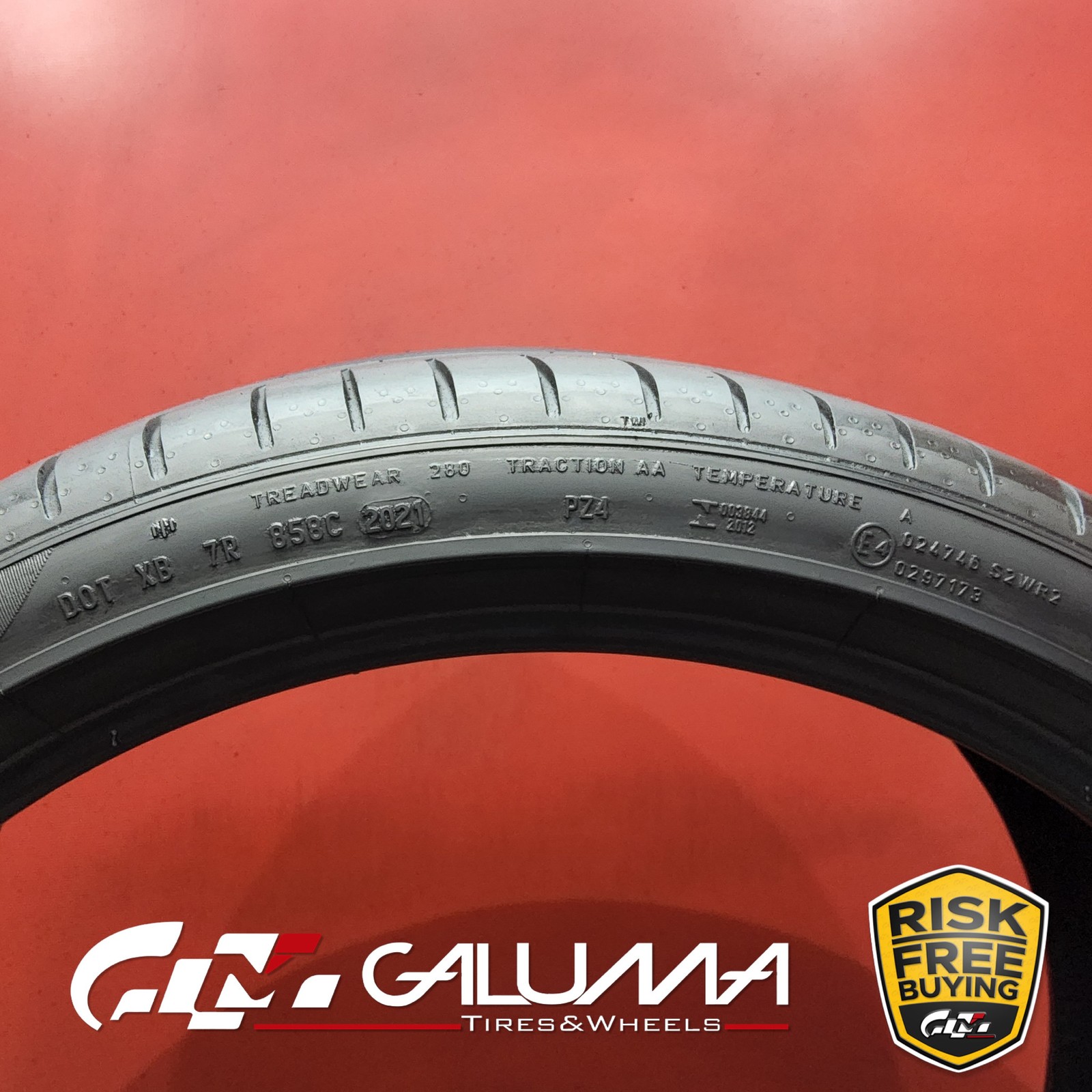 Set of 2 Tires Pirelli P Zero PZ4 XL 315/30ZR22 315/30/22 3153022 No Patch 92705