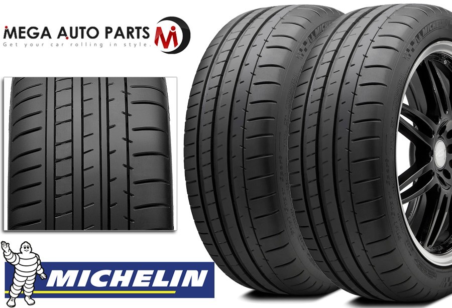 2 Michelin Pilot Super Sport 295/35R19 100Y Performance Tires 30K MILE Warranty