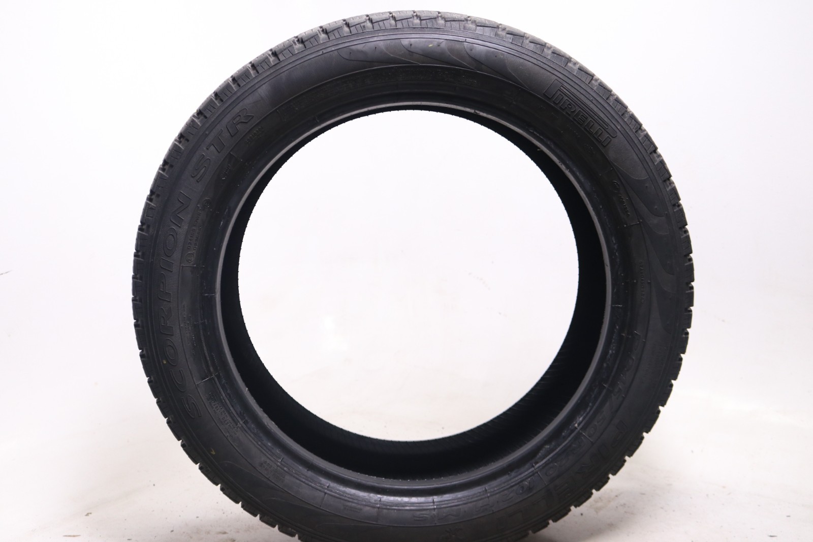 Set of 4 Used 245/50R20 Pirelli Scorpion STR – 102H – 9.5-10.5/32
