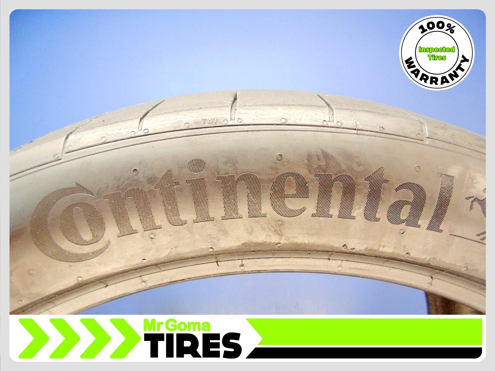 2 CONTINENTAL SPORTCONTACT 6 MO1 XL 285/40ZR22 USED TIRES 7.0/32 TREAD 2854022