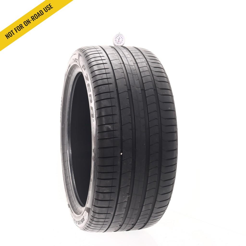 Set of (2) Used 315/35R21 Pirelli P Zero PZ4 Run Flat 111Y – 7.5/32