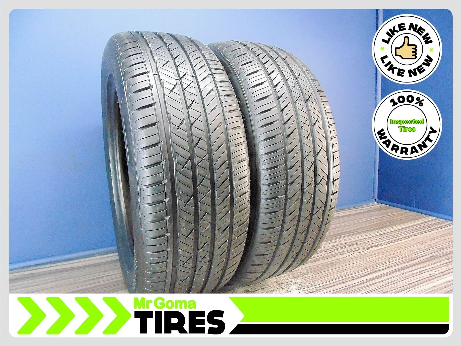 2 LAUFENN S FIT AS XL 235/55ZR19 USED TIRE 9.2/32 TREAD 105W LIKE NEW 2355519
