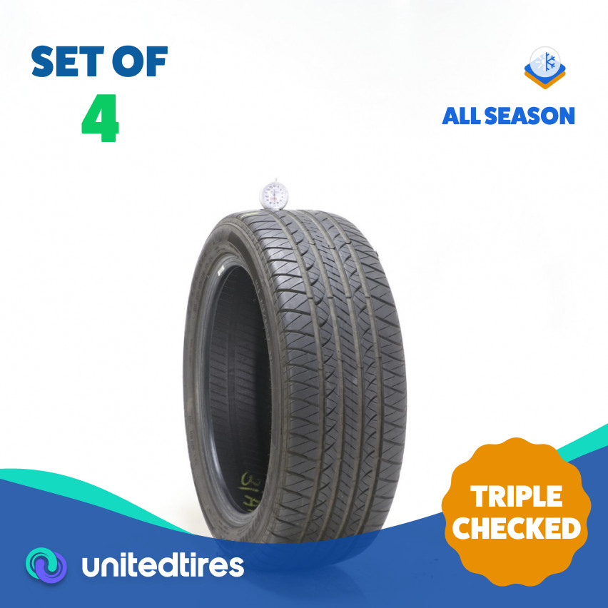 Set of (4) Used 205/50R17 Douglas Touring A/S 93V – 6.5-7/32