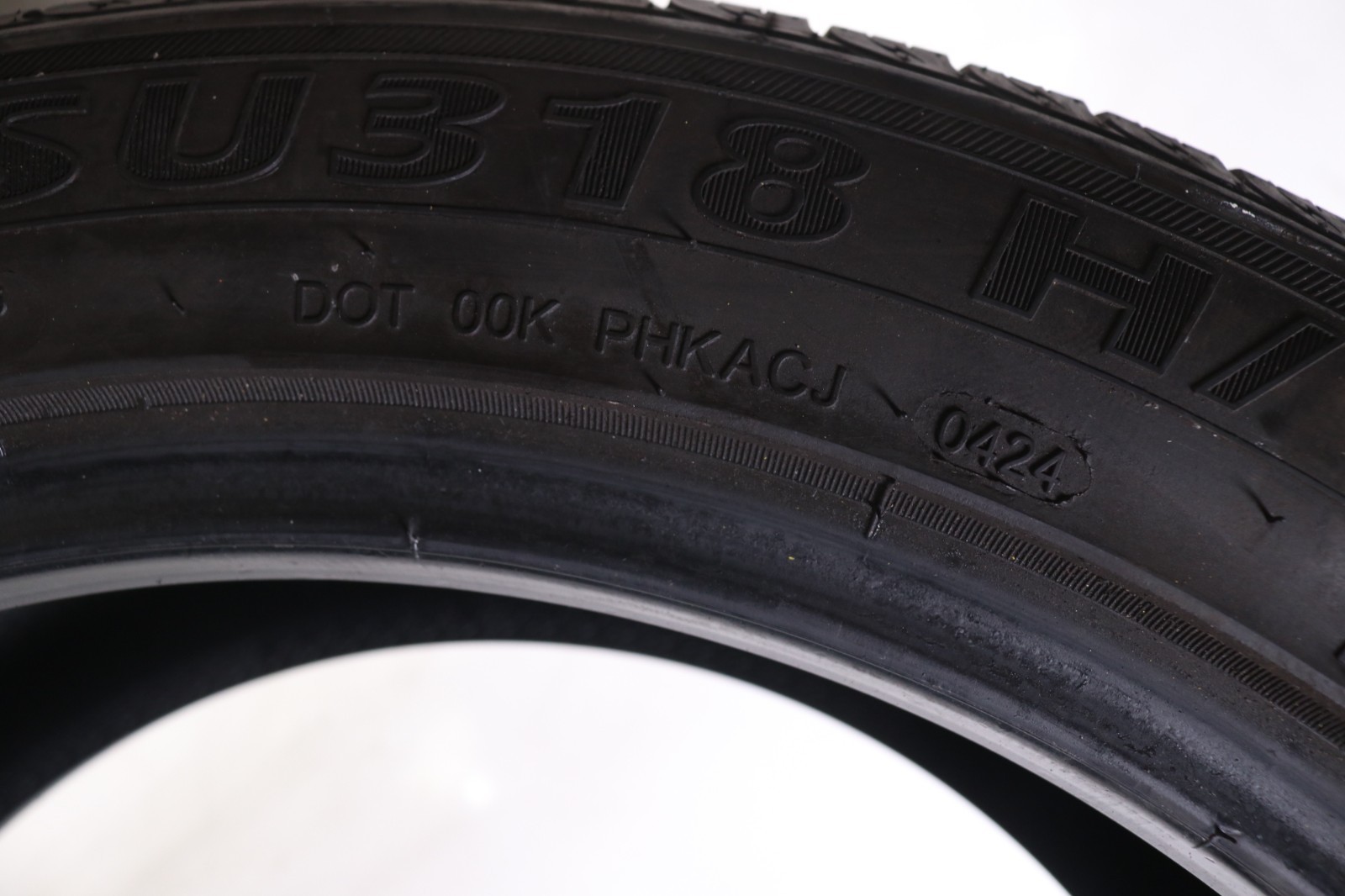 Set of 2 Used 255/50R20 Westlake SU318 H/T – 109V – 8-8.5/32 No Repairs