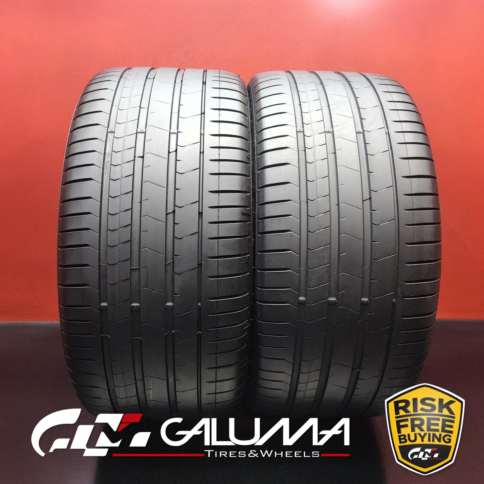 Set of 2 Tires Pirelli P-Zero (PZ4) ★1 XL 315/30R22 315/30/22 3153022 107Y 96219