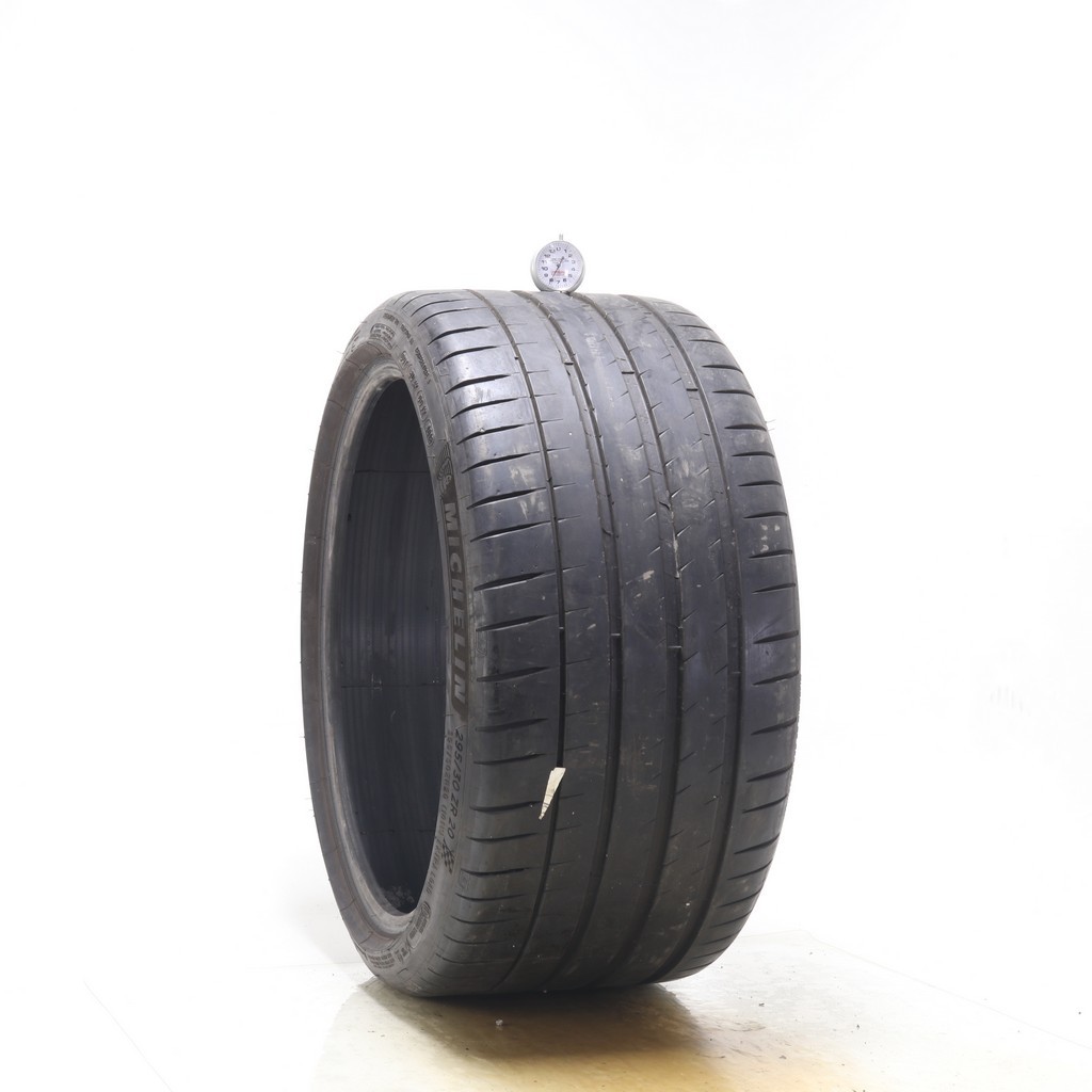 Used 295/30ZR20 Michelin Pilot Sport 4 S MO1 101Y – 8/32