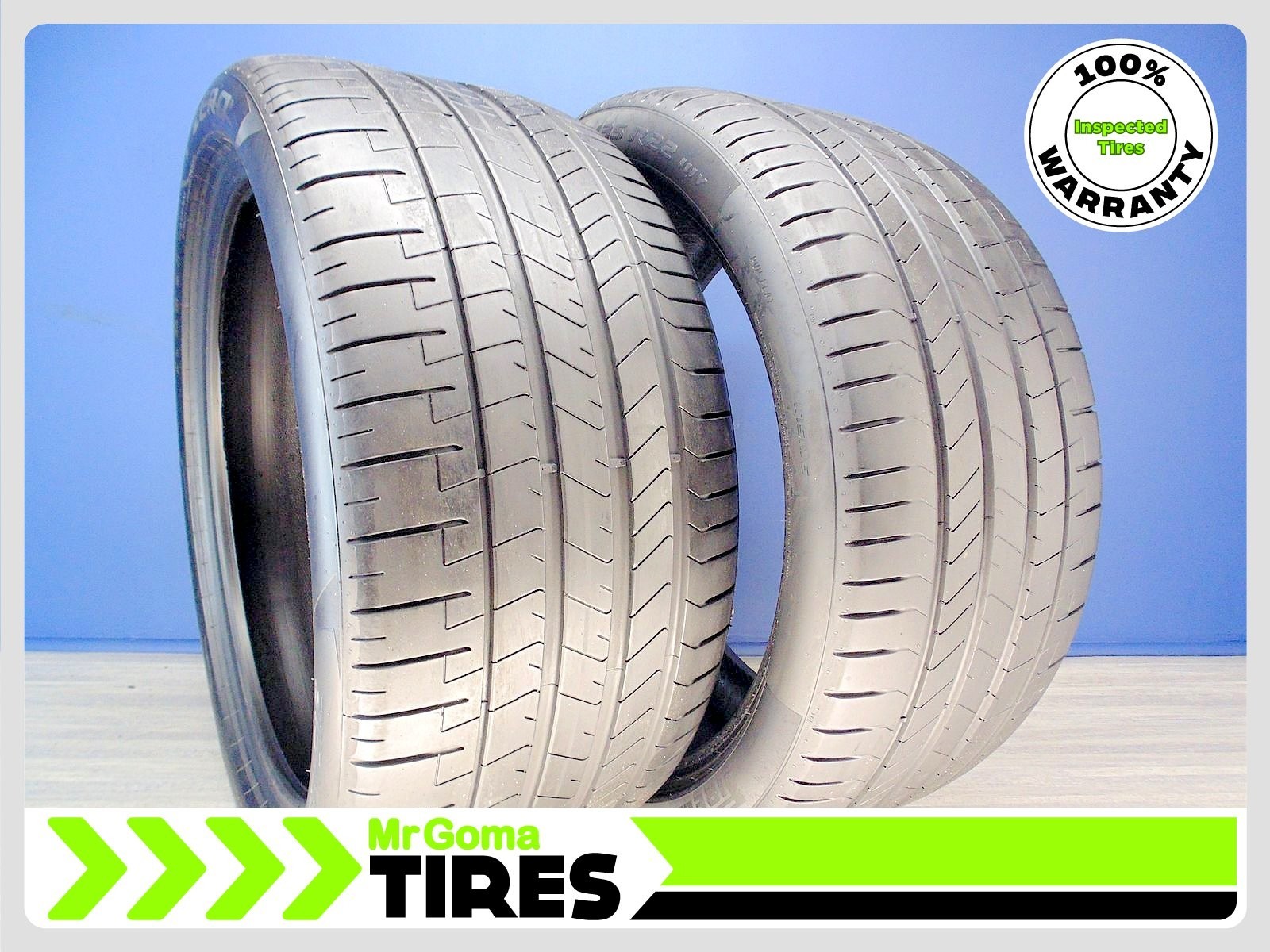 2 PIRELLI P ZERO PZ4 KS RFT RSC XL 315/35R22 USED TIRES 7.9/32 TREAD 3153522