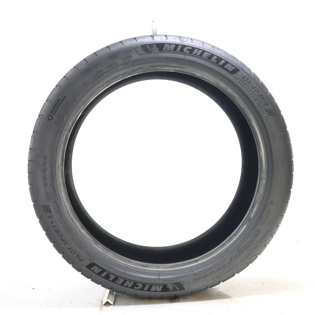 Used 235/40ZR18 Michelin Pilot Sport 4 S 95Y – 7.5/32