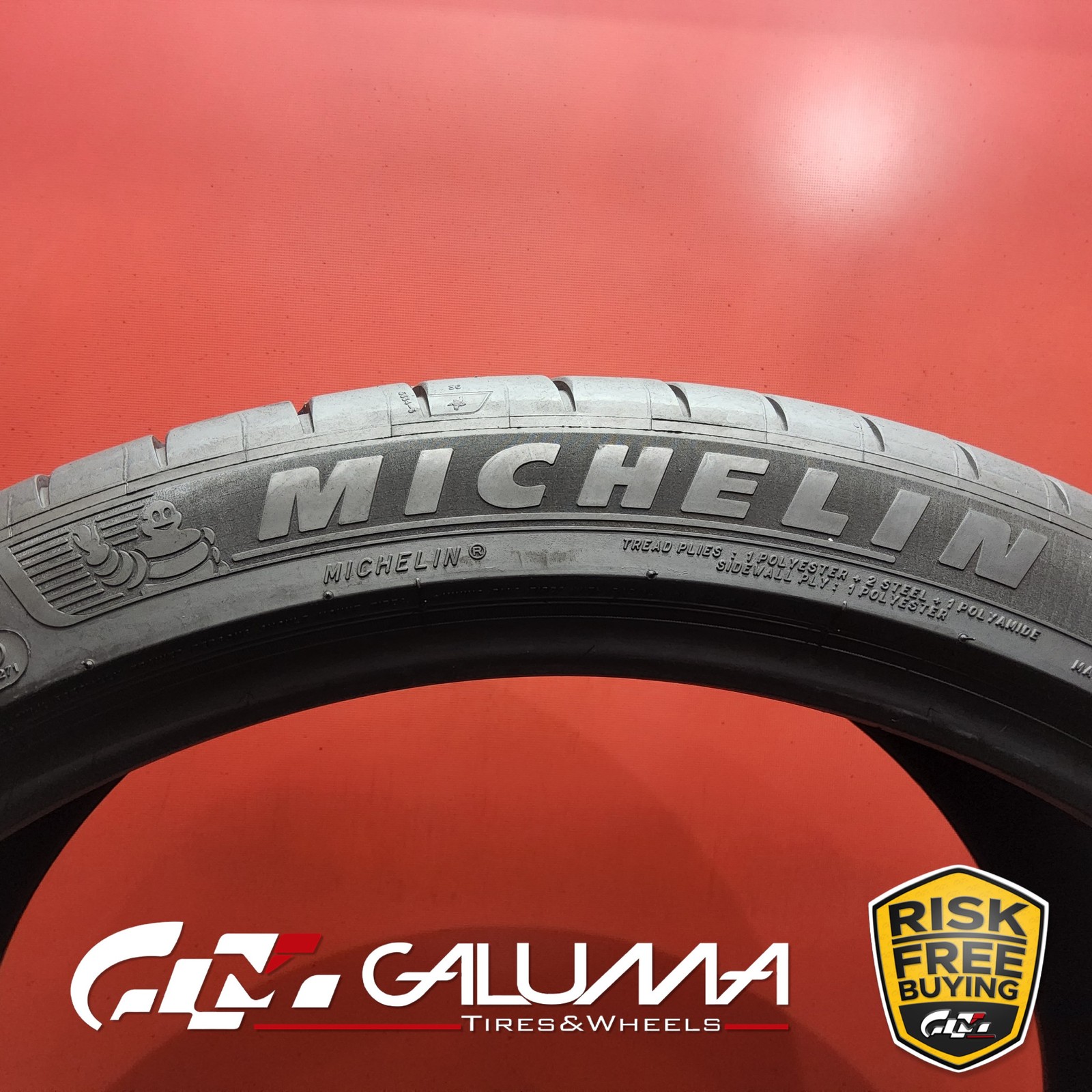 Set of 2 Tires LikeNEW Michelin Pilot Sport 4S 315/30ZR22 315/30/22 107Y #94583