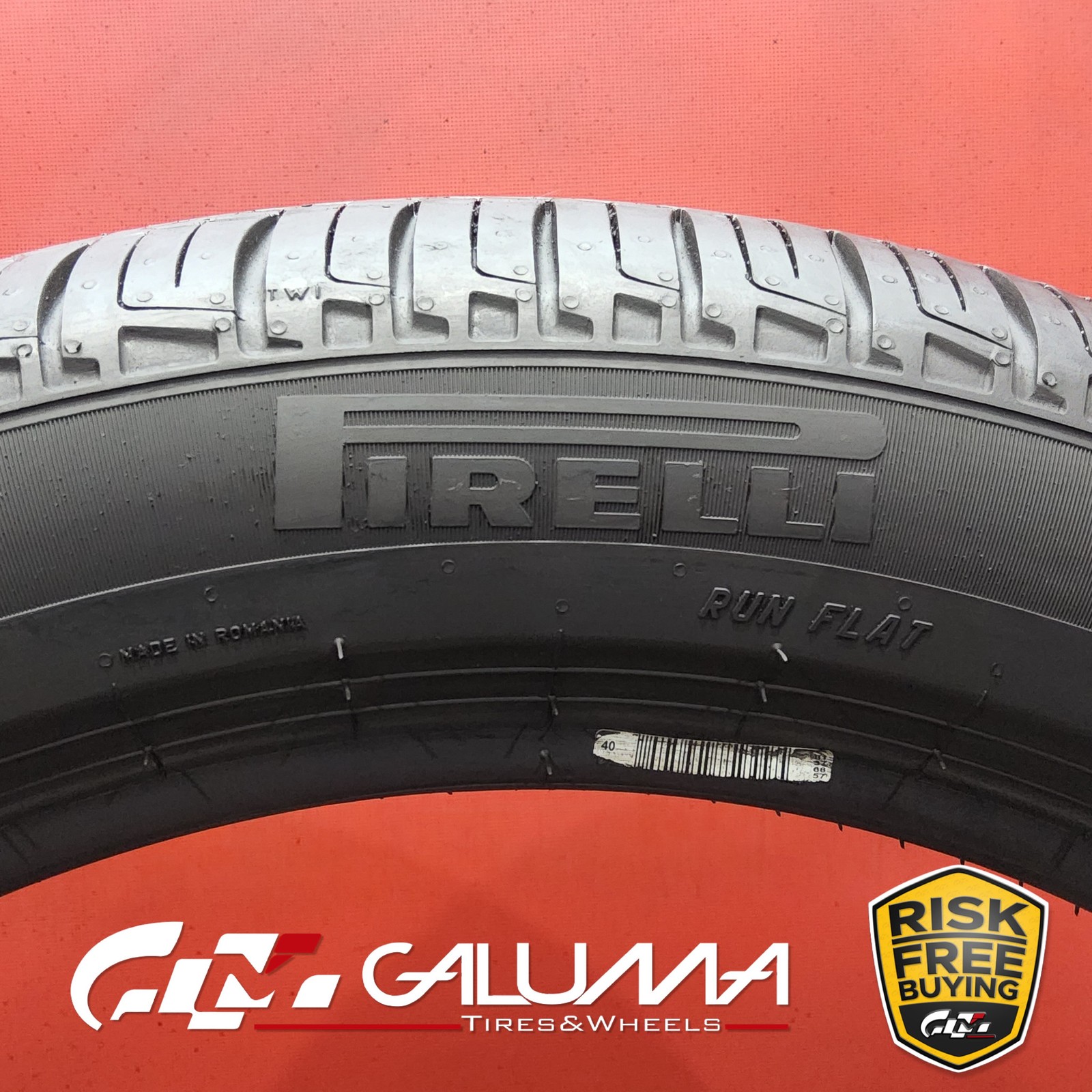 1 (One) Tire Pirelli P Zero MS RunFlat RE0 XL 235/45R18 235/45/18 No Patch 93517
