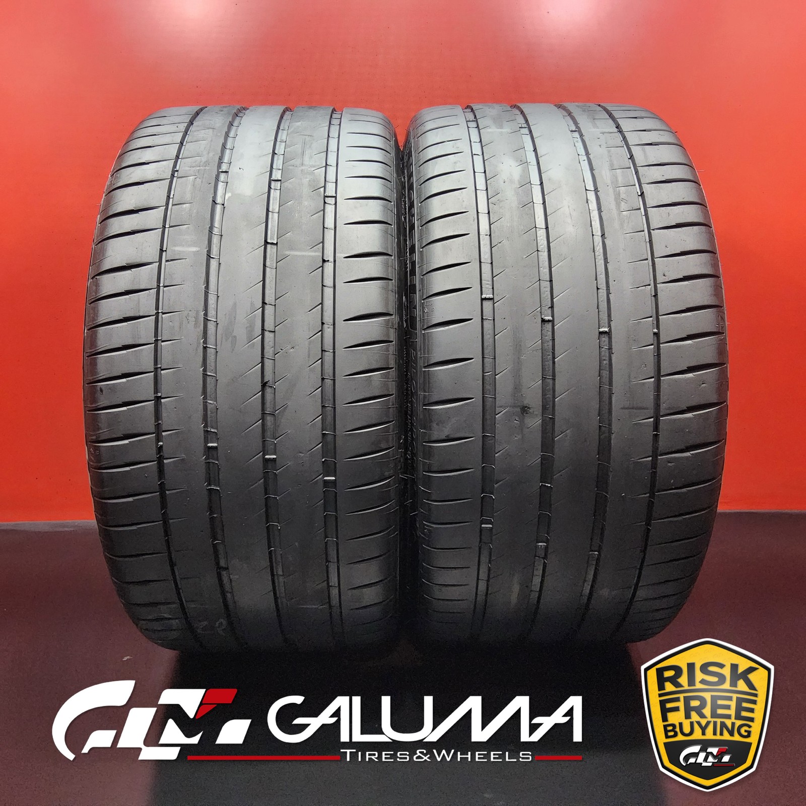Set of 2 Tires LikeNEW Michelin Pilot Sport 4S ★ XL 315/30ZR22 315/30/22 #95159