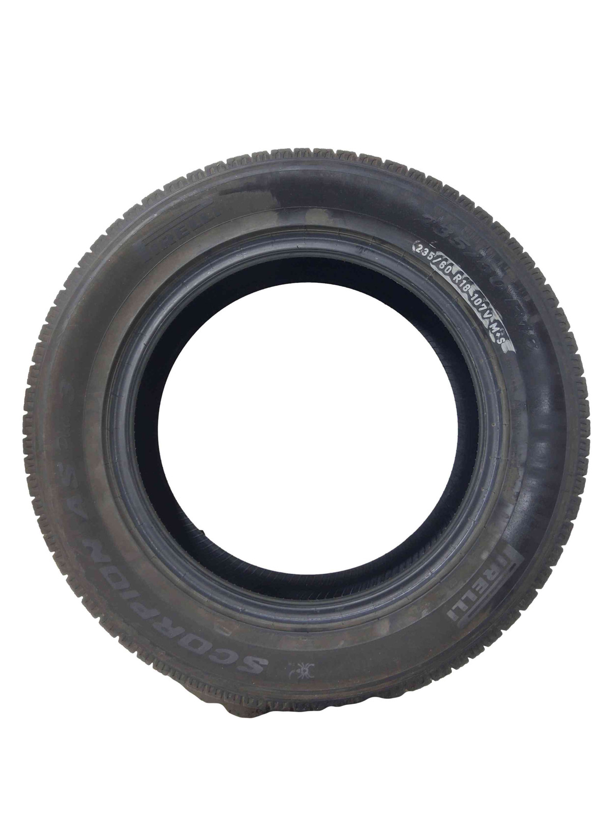 Set Of 2 P235/60R18 Pirelli Scorpion AS Plus 3 107 V Used 10/32nds