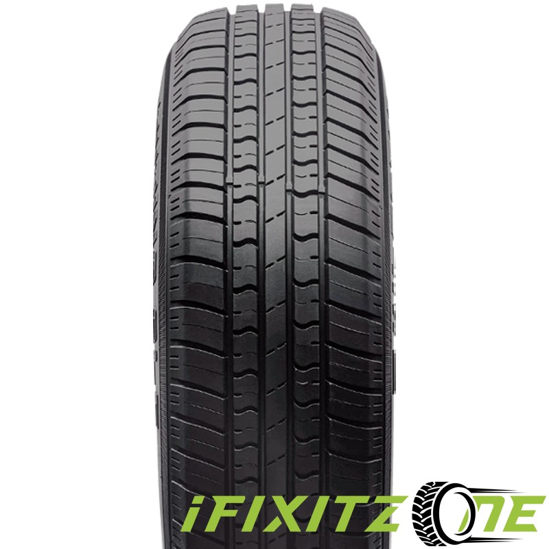 2 Milestar MS775 P215/75R15 100S Tire White Side Wall Classic Vintage All Season