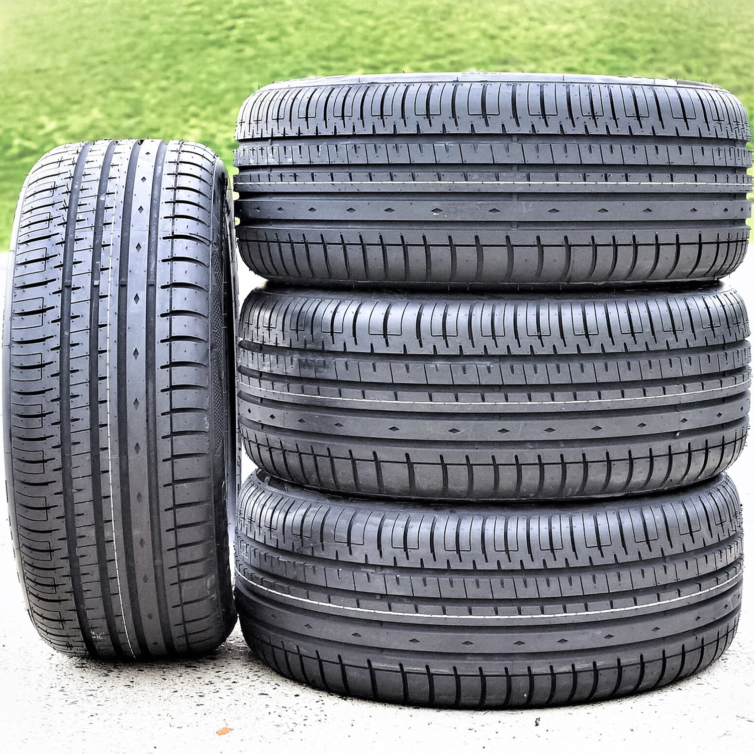4 Tires Accelera Phi-R 255/35R20 ZR 97Y XL A/S High Performance