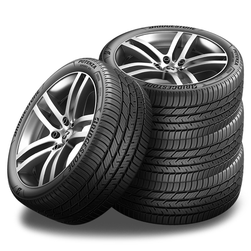 4 Bridgestone Potenza Sport AS 215/45R17 91W All Season Ultra High Performance