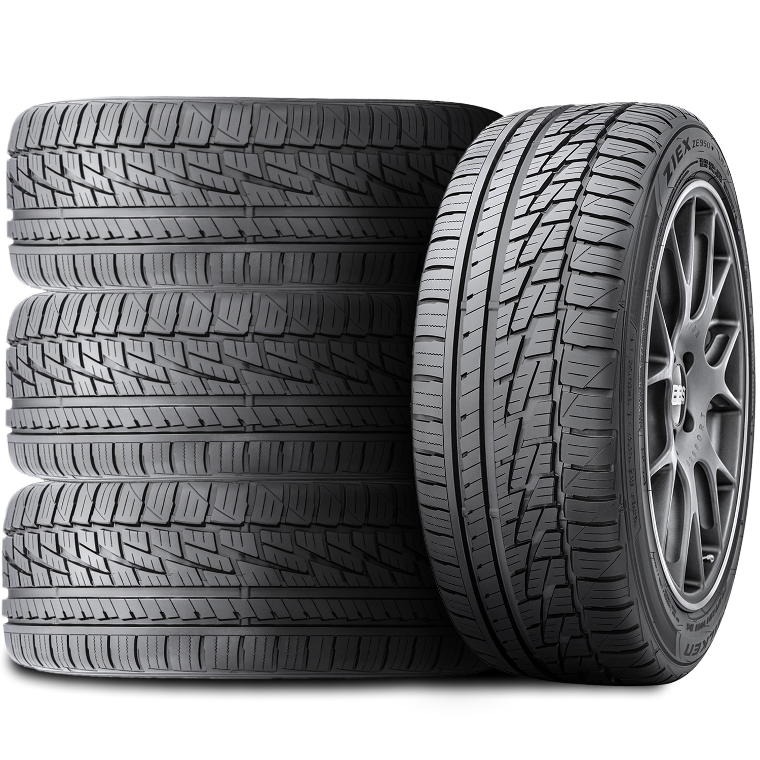 4 Tires Falken Ziex ZE950 A/S 205/50R17 93W XL AS Performance