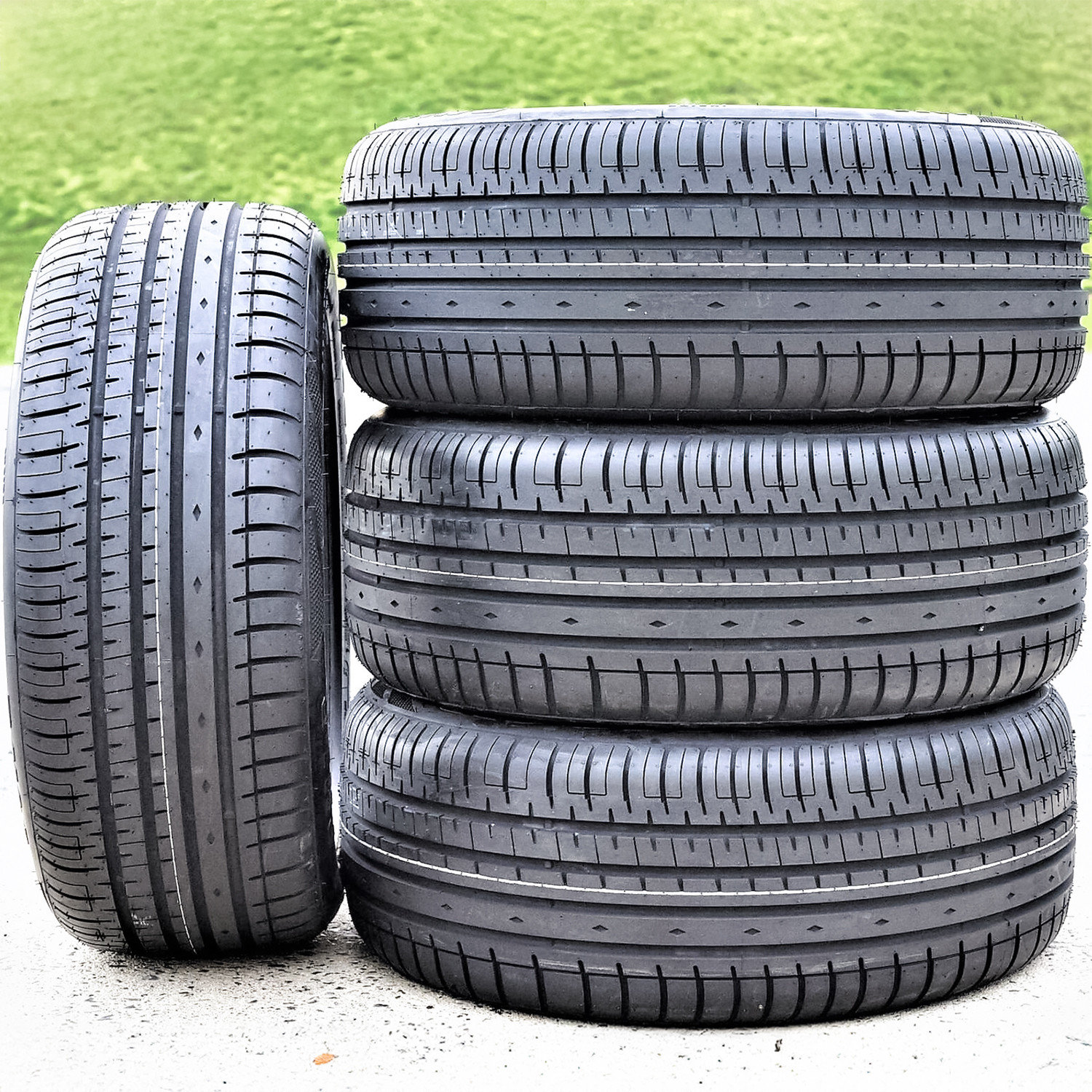 4 Tires Accelera Phi-R 225/50ZR16 225/50R16 96W XL A/S High Performance