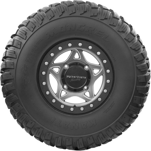 (QTY 2) 27X9.00R12 Kanati Mongrel 71 Load E Black Wall Tires