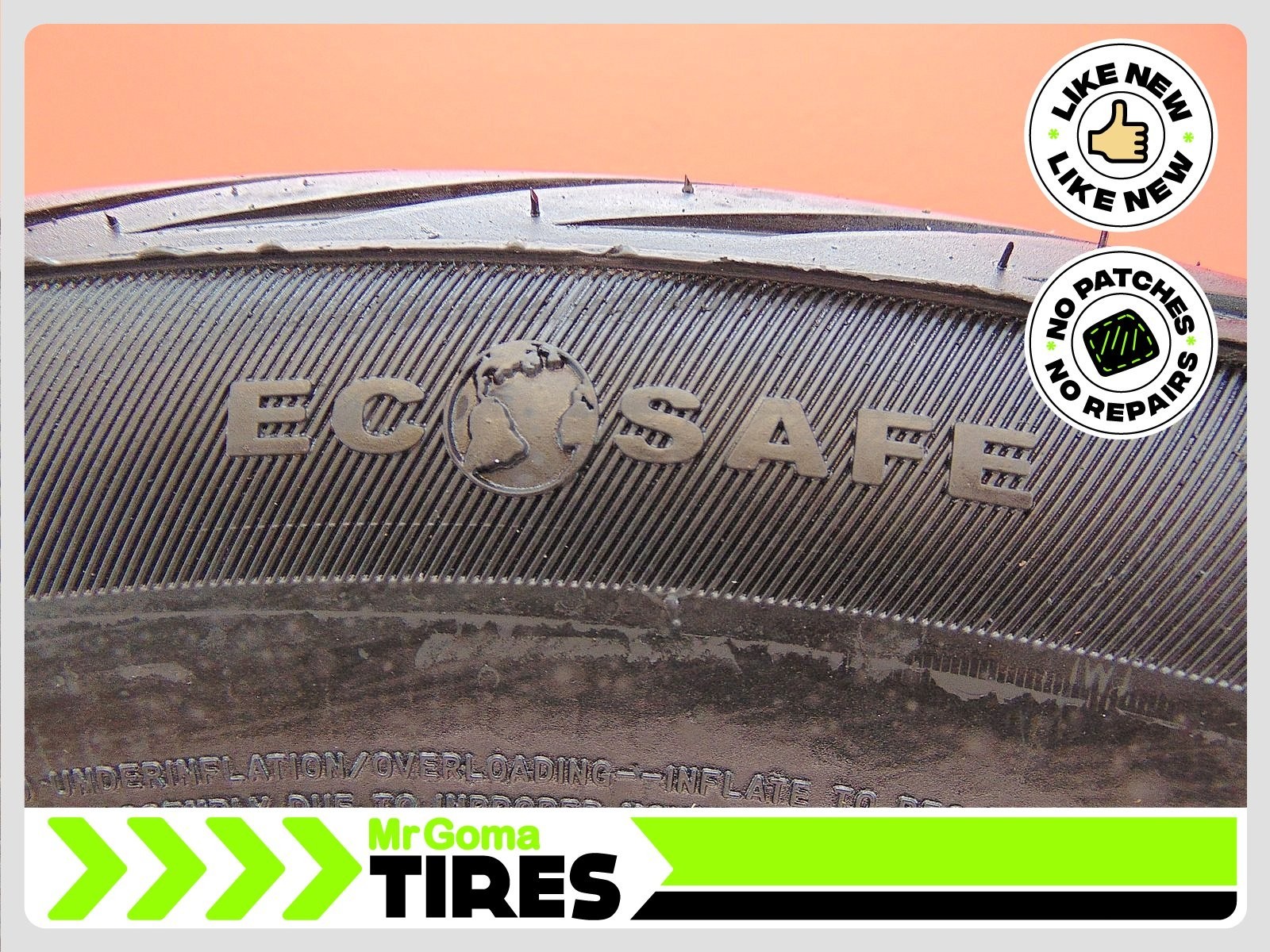 1 ZENNA ARGUS UHP ALL SEASON ECOSAFE XL 275/45R20 USED TIRE 9.6/32 TREAD 110V