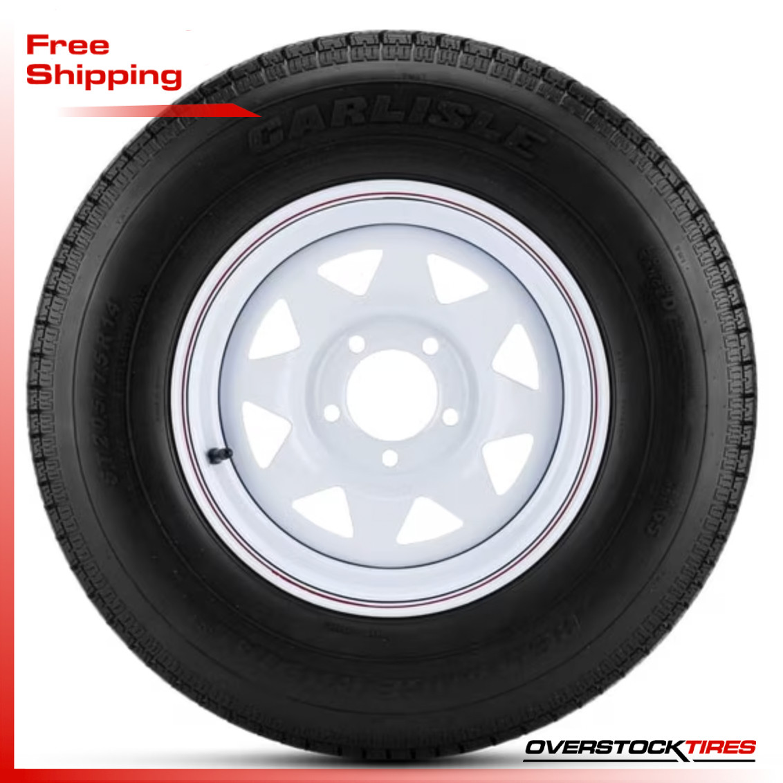 2 NEW ST235/80R16 Carlisle Reliance Radial ST 124/120L Tires ST235 80 R16