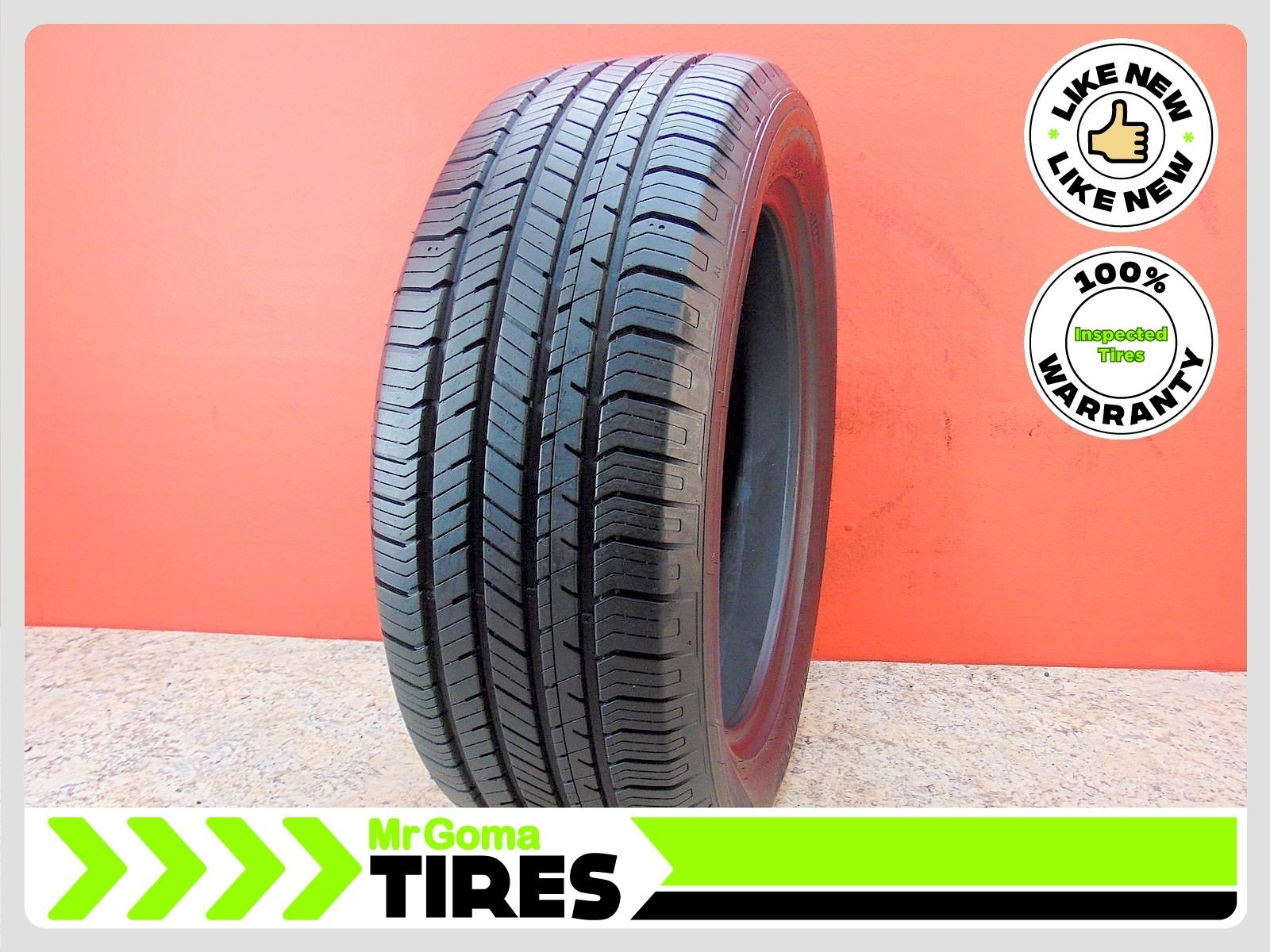 1 HANKOOK MAVIS TRACTION CONTROL XL 235/55R19 USED TIRE 105V 9.6/32 Tread
