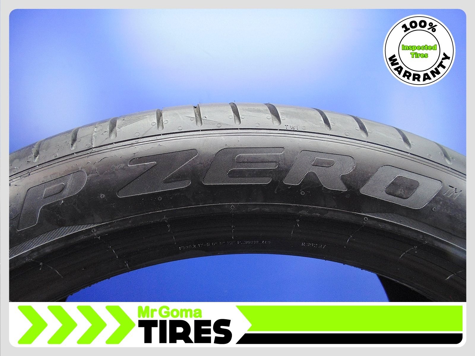 2 PIRELLI P ZERO PZ4 RSC RFT XL 315/35R21 USED TIRES 81% LIFE FOR BMWX5 Run flat
