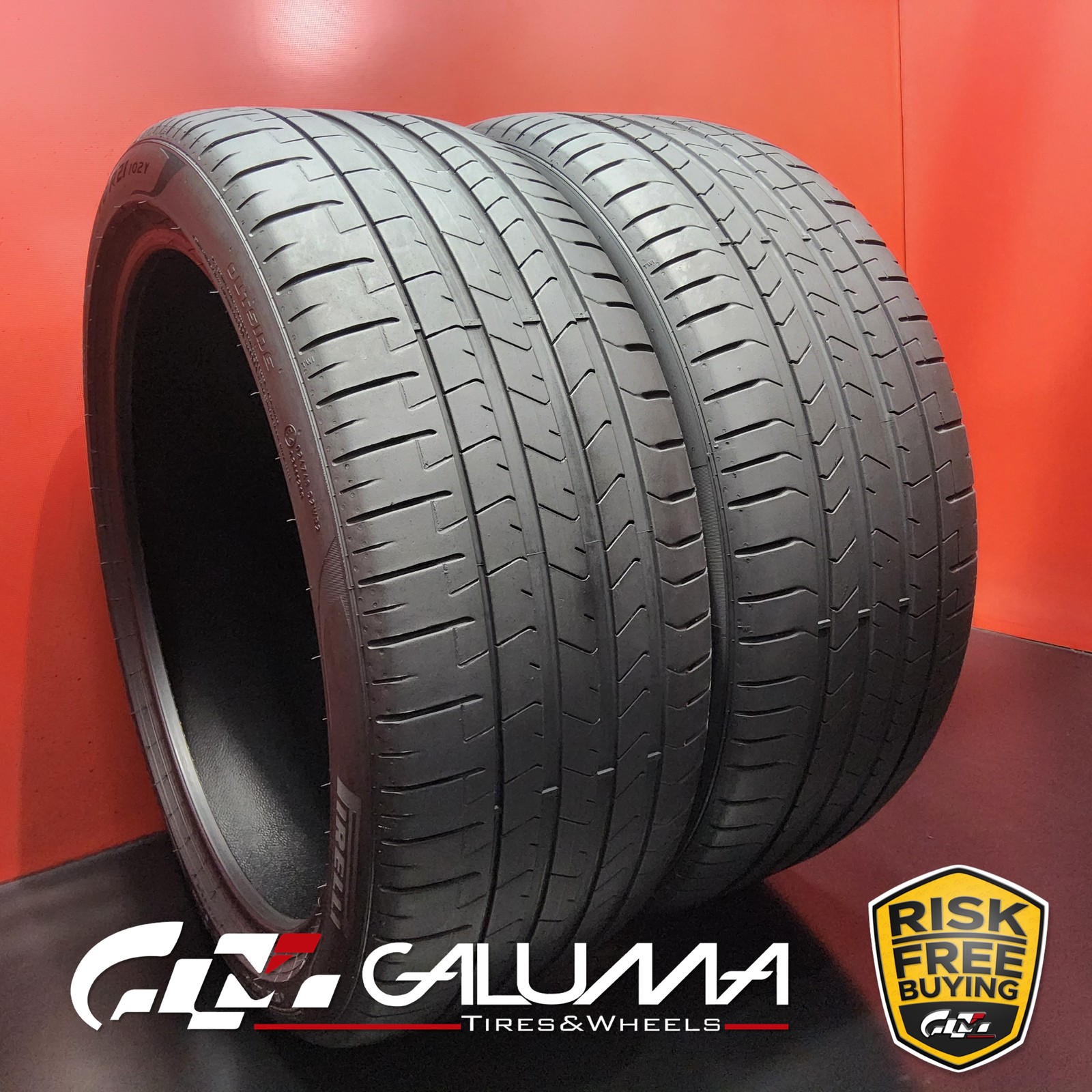 Set of 2 Tires Pirelli P-Zero (PZ4) ★ XL 255/40R21 255/40/21 2554021 102Y #95422