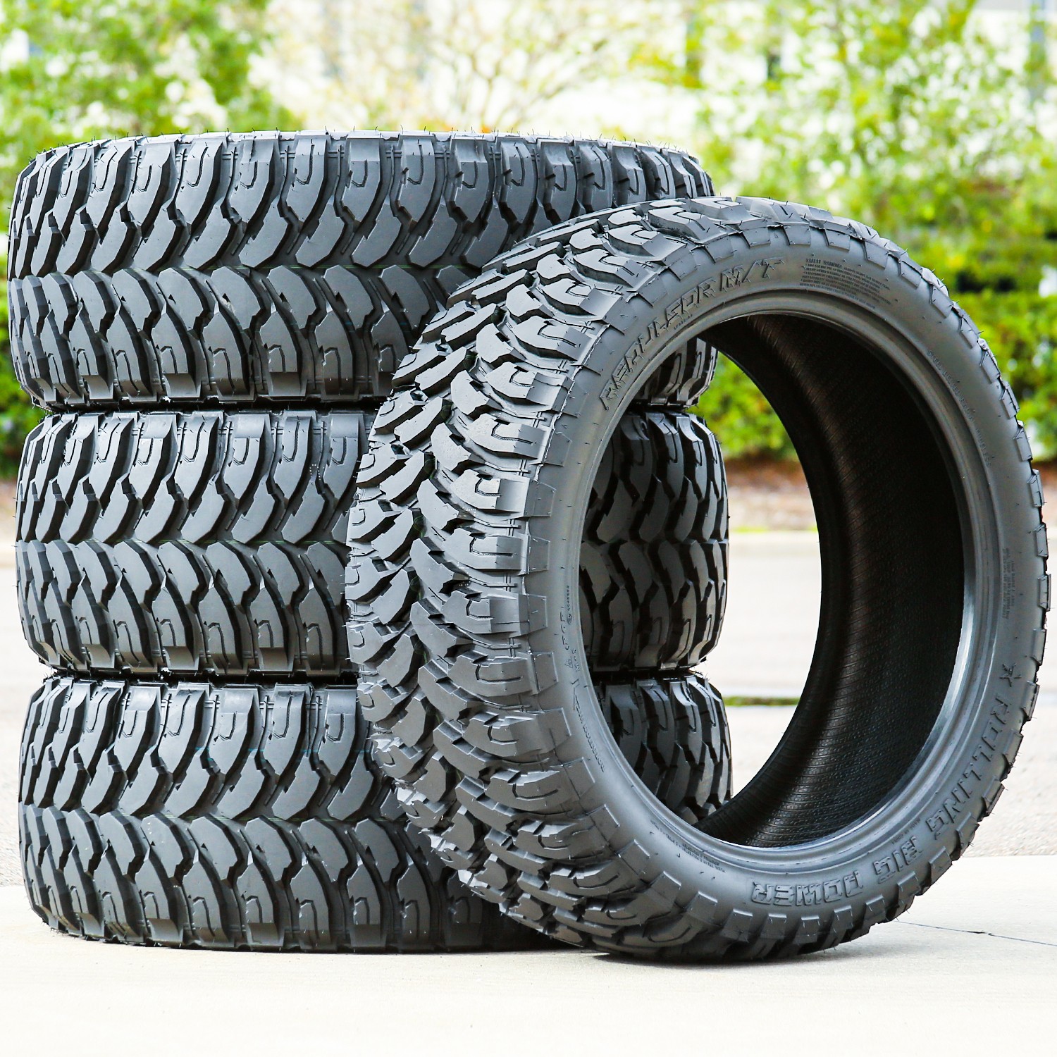 4 Tires RBP Repulsor M/T LT 33X12.50R24 104Q E 10 Ply MT Mud