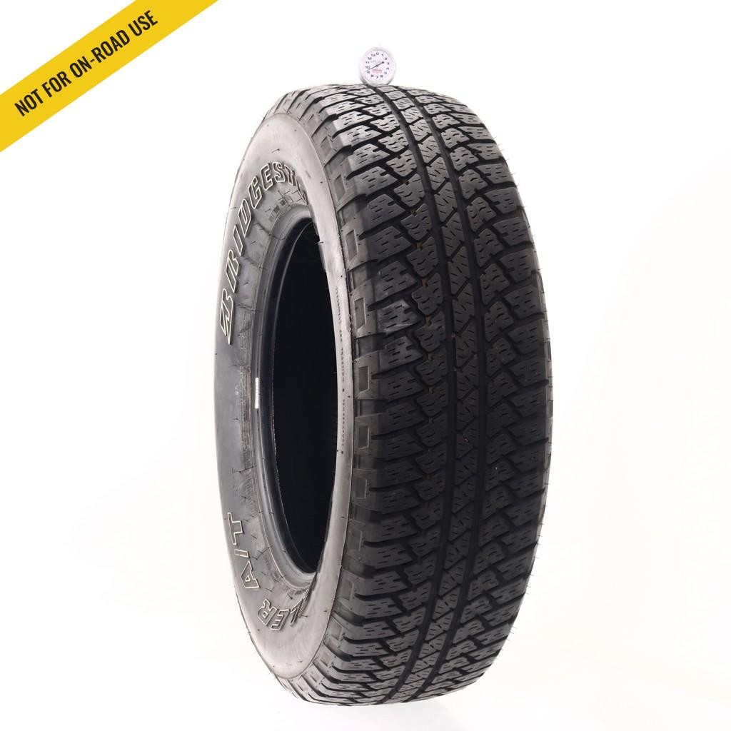Set of (4) Used 255/70R18 Bridgestone Dueler A/T RH-S 112S – 9-10.5/32