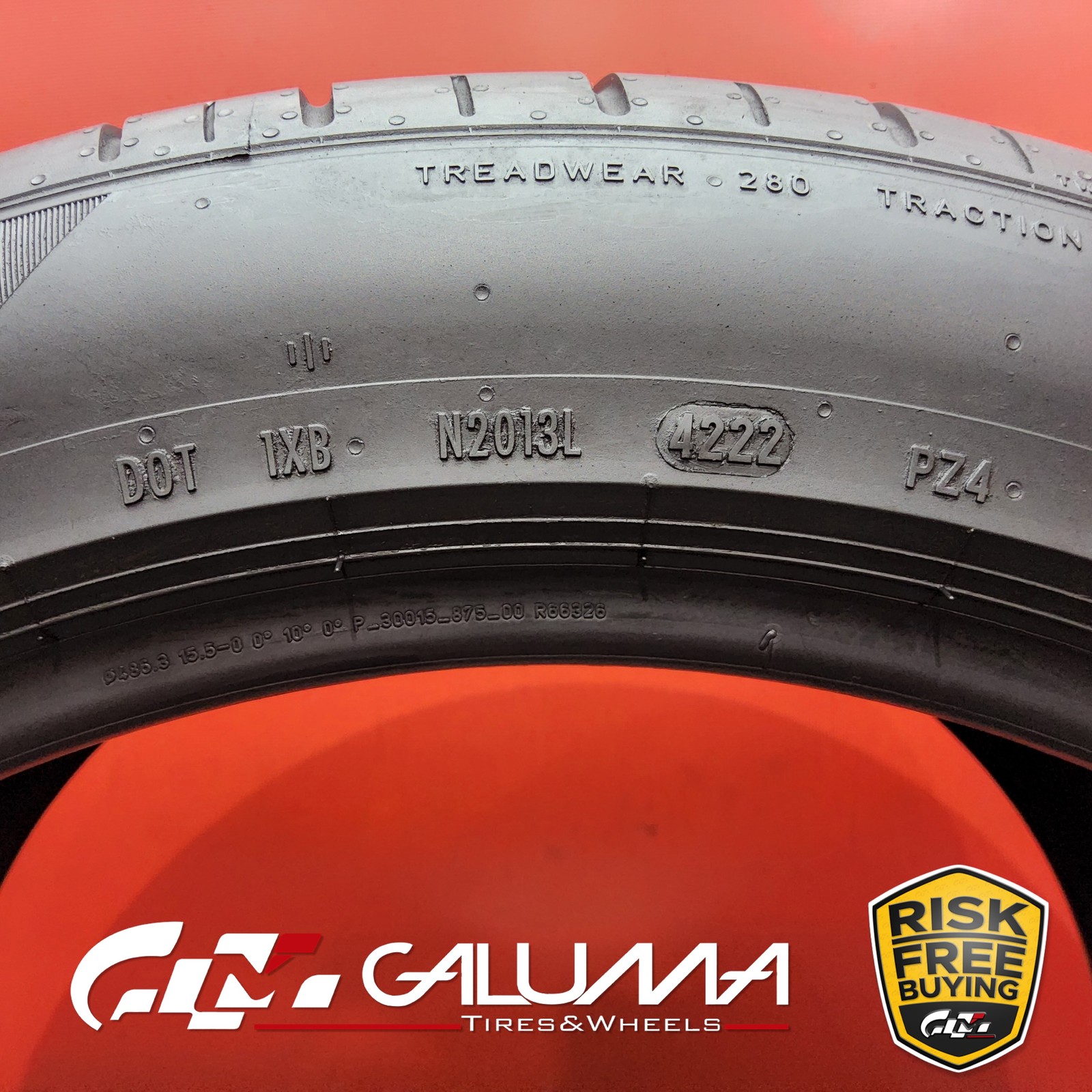 Set of 2 Tires Pirelli P-Zero (PZ4) MO1A XL 285/40ZR19 285/40/19 107Y #95366