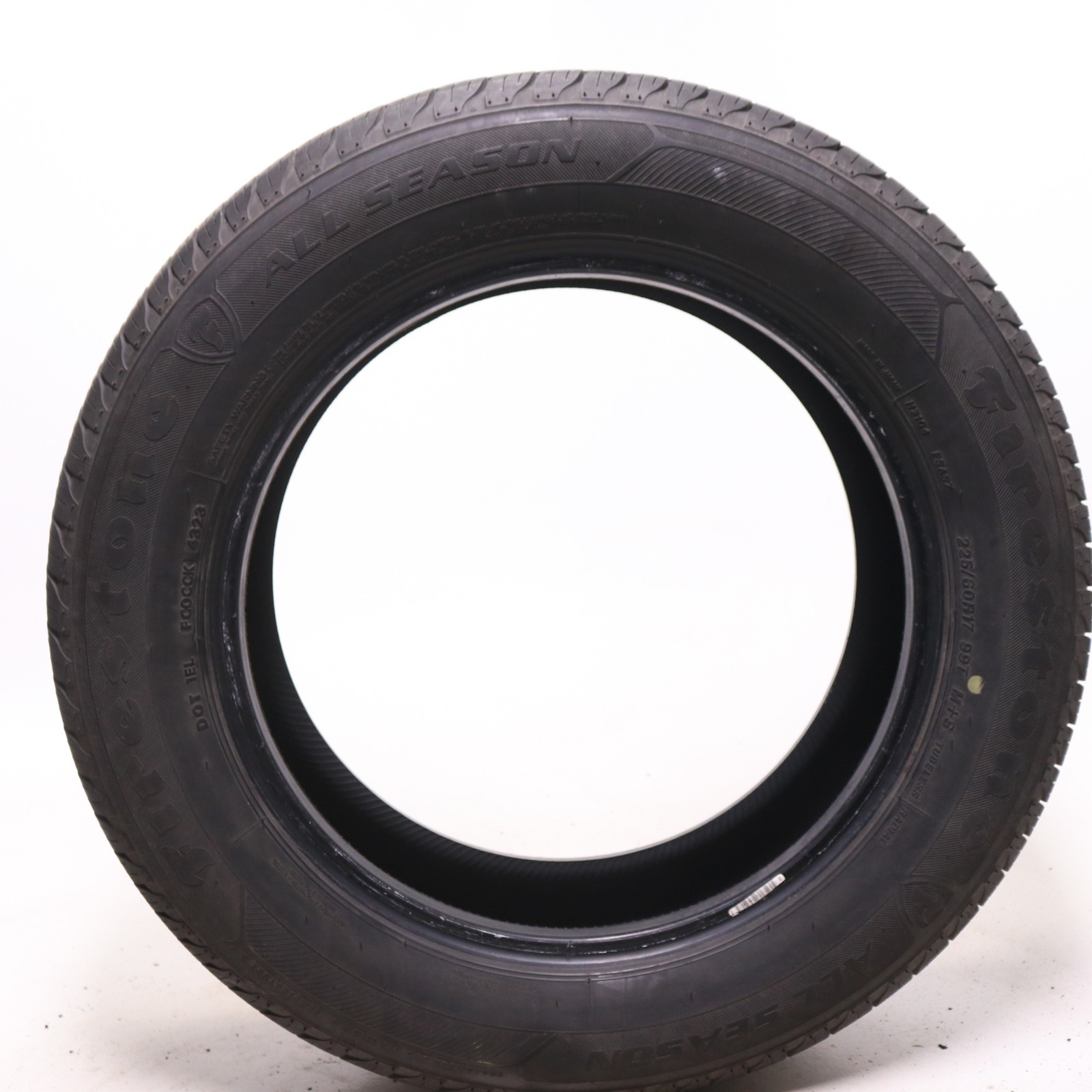 Set of 4 Used 225/60R17 Firestone All Season – 99T – 8-8.5/32