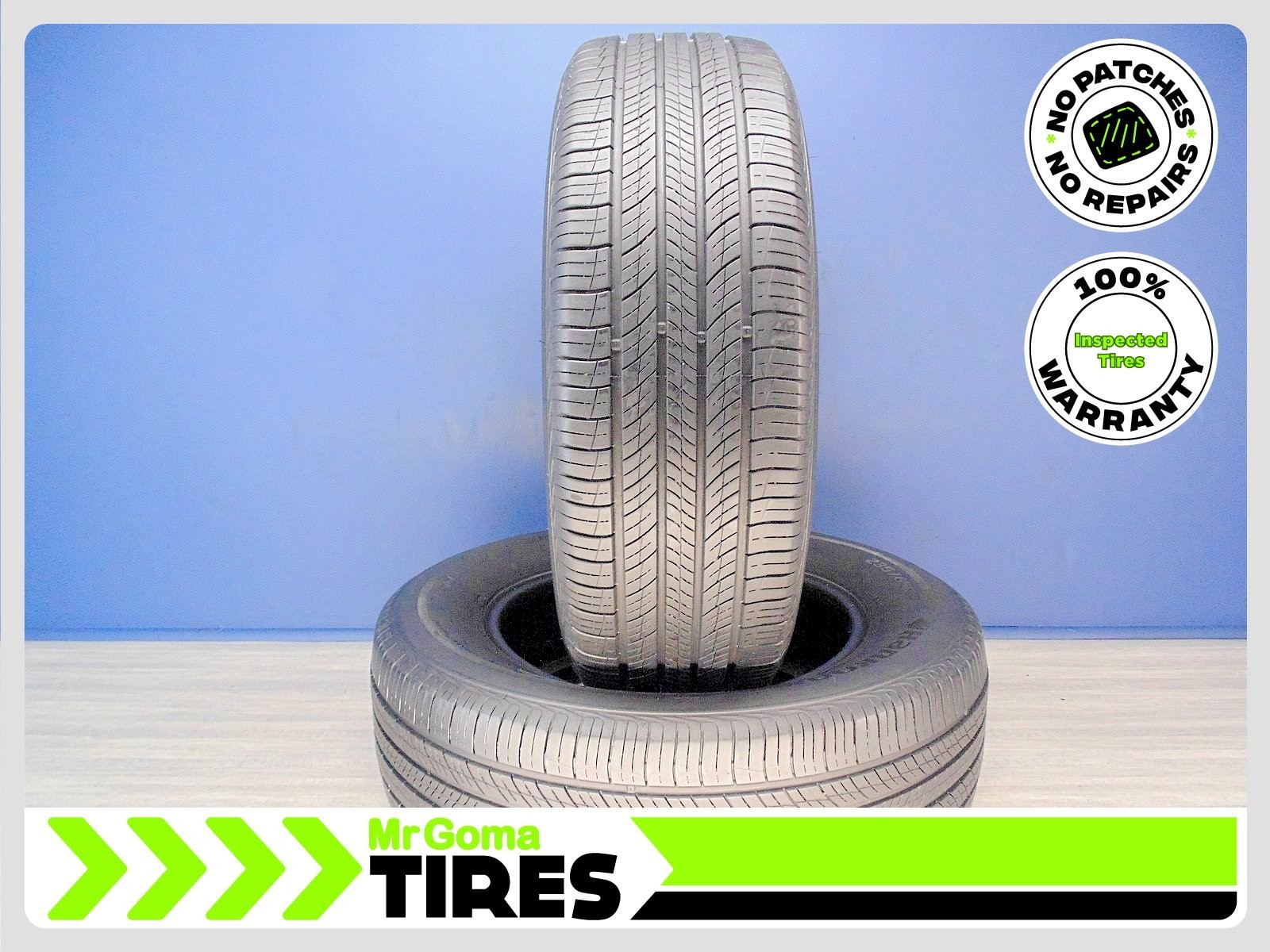 2 HANKOOK DYNAPRO HP2 KONTROL 235/65R17 USED TIRES 7.5/32 TREAD NO PATCH 2356517